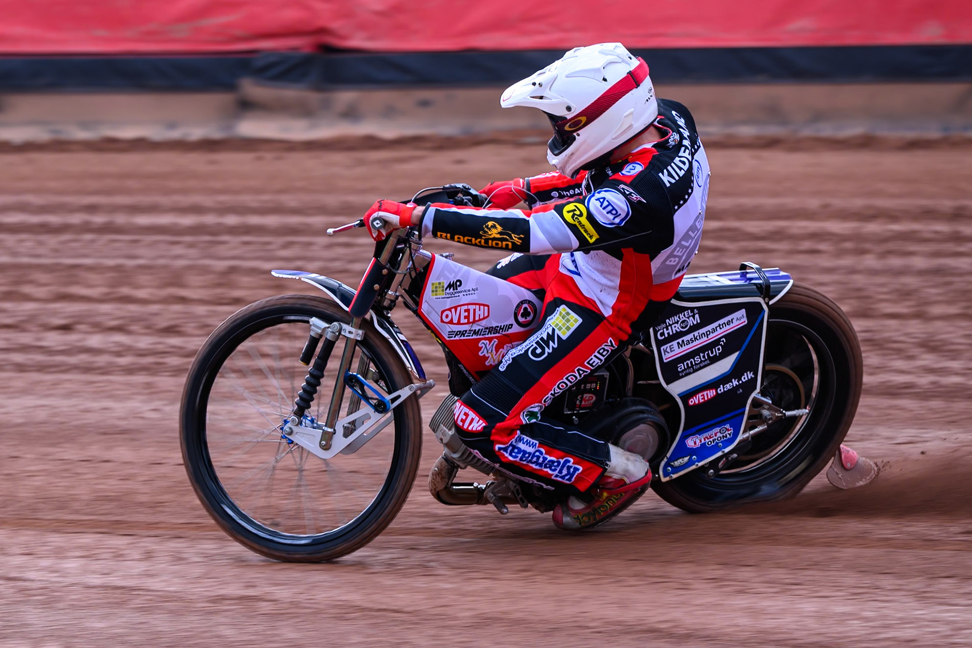 Peter Kildemand of Belle Vue Aces in action during the Belle Vue Aces Media Day at the National Speedway Stadium, Manchester on Wednesday 11th March 2026. (Photo: Ian Charles | MI News)