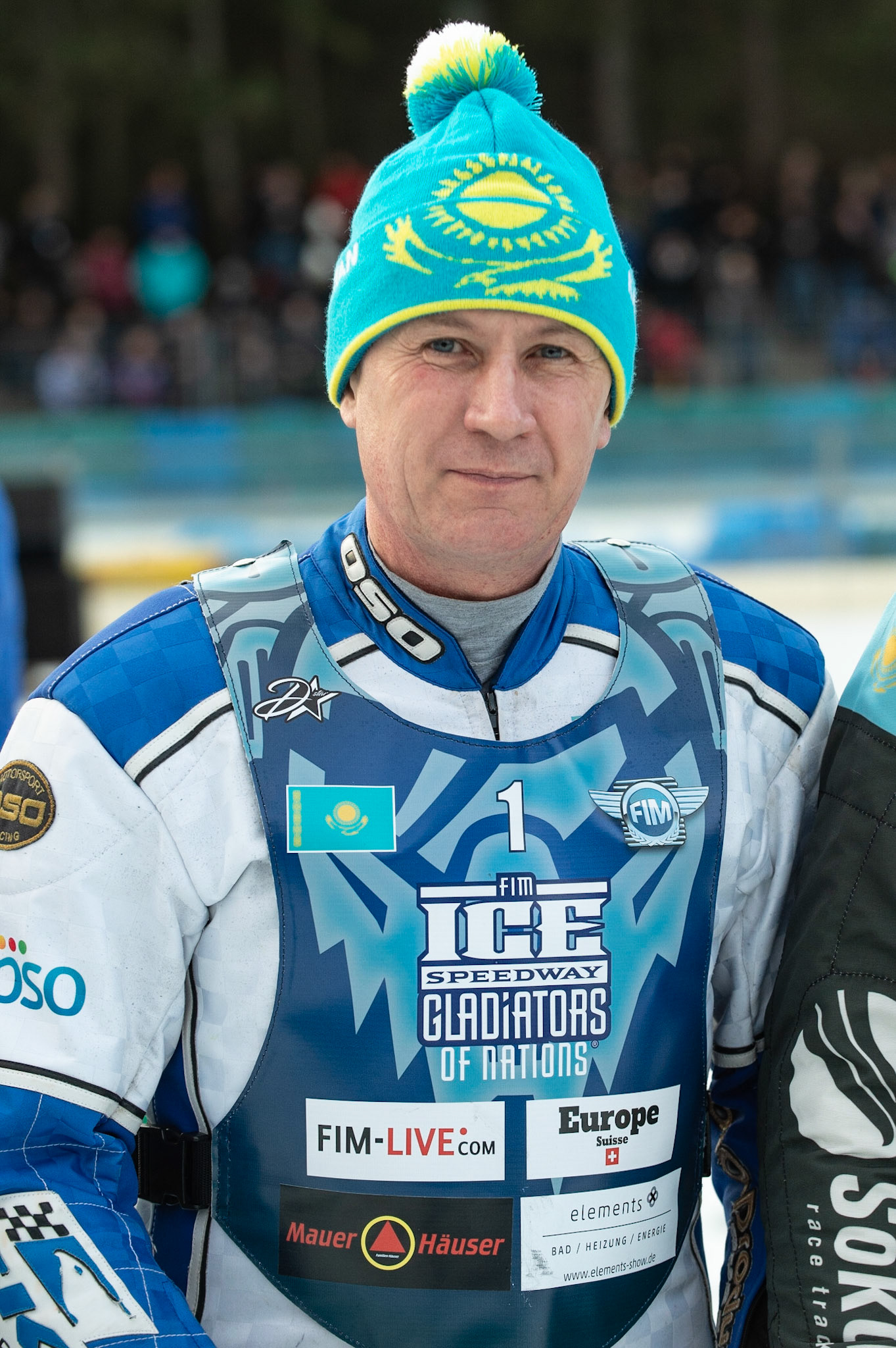 BERLIN GERMANY  - February 29    Pavel Nekrasov of Kazakhstan during theIce Speedway of Nations (Day 1) at the Horst-Dohm-Eisstadion, Berlin,  on Saturday 29 February 2020. (Credit: Ian Charles | MI News)