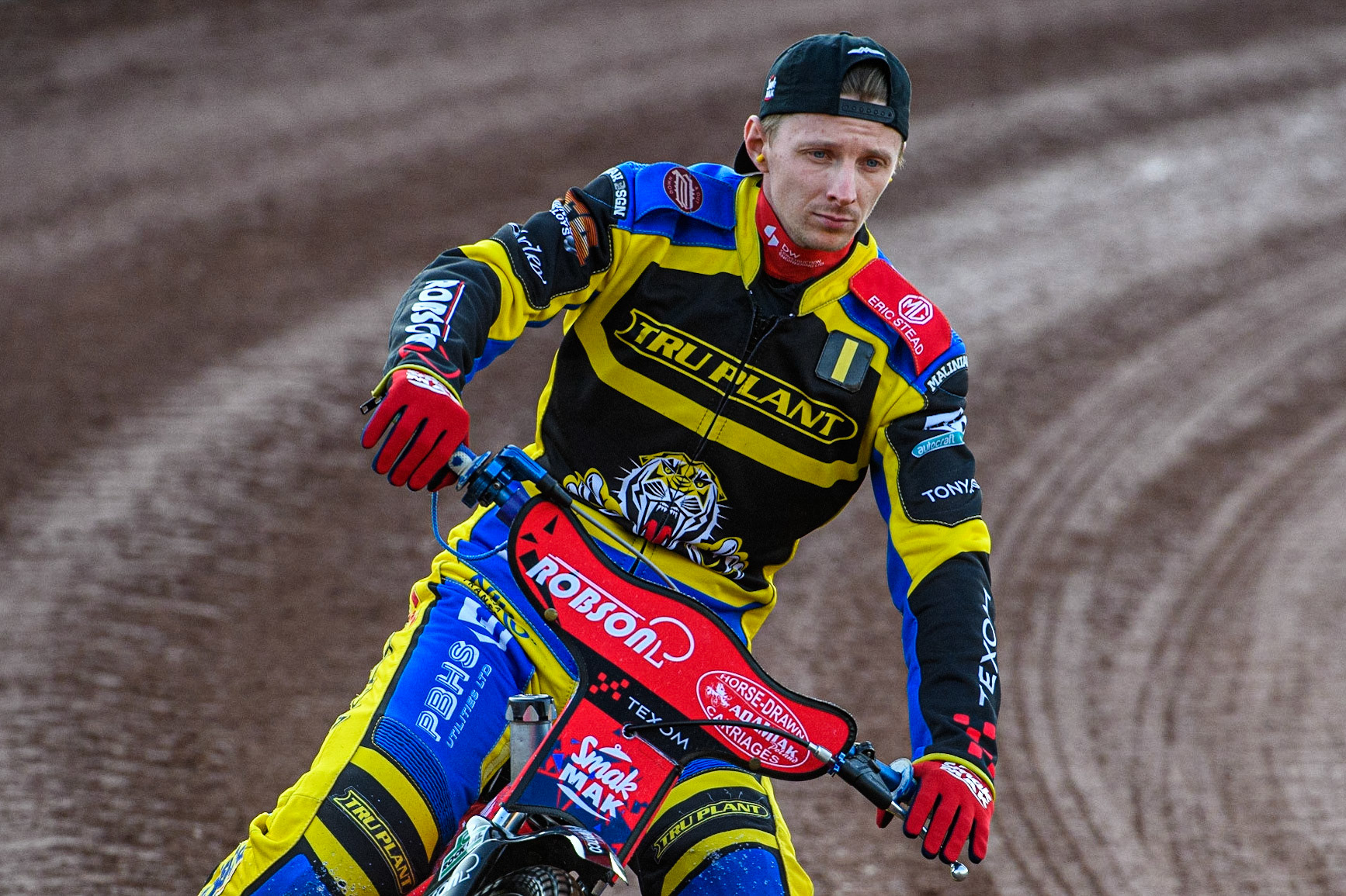 Tobiasz Musielak - Sheffield TruPlant Tigers during the Sports Insure Premiership match between Belle Vue Aces and Sheffield Tigers at the National Speedway Stadium, Manchester on Monday 7th August 2023. (Photo: Ian Charles | MI News)