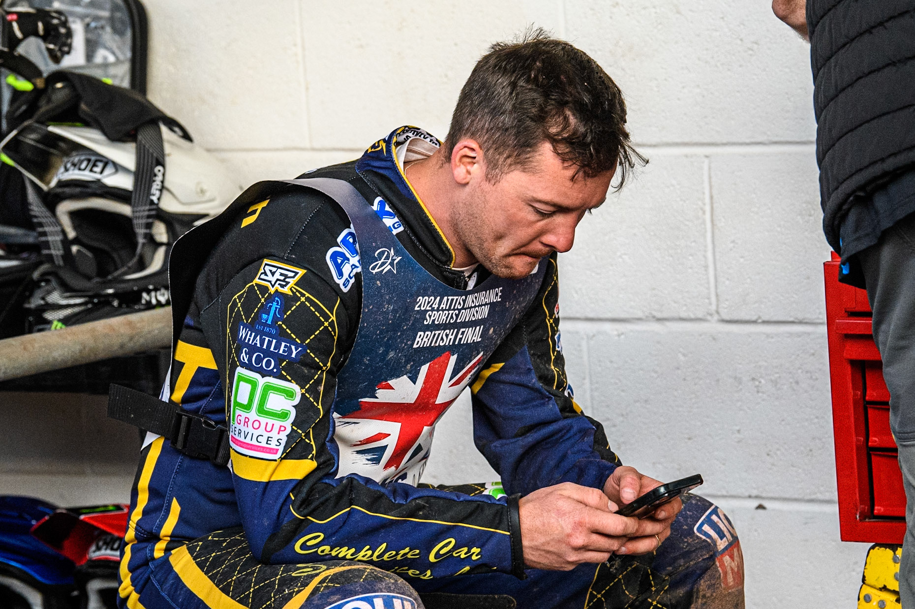 Kyle Howarth during the Attis Insurance Sports Division British Speedway Championship Final at the National Speedway Stadium, Manchester on Saturday 8th June 2024. (Photo: Ian Charles | MI News)