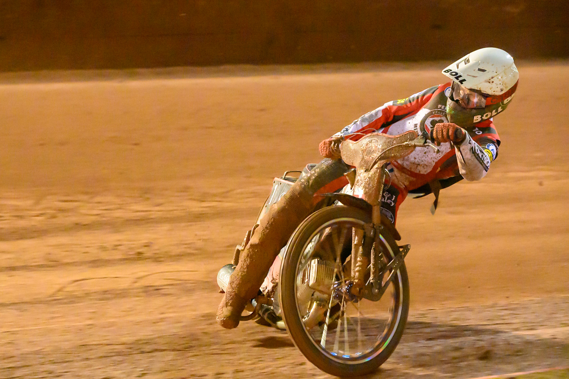 Brady Kurtz  in action during the Peter Craven Memorial Trophy at the National Speedway Stadium, Manchester, on Monday 16th March 2026. (Photo: Ian Charles | MI News)