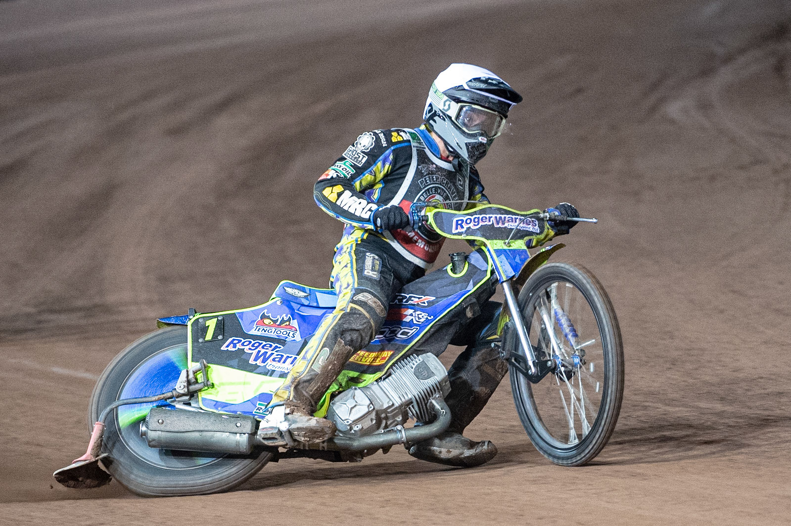 Photo: Ian CharlesTroy Batchelor in action Peter Craven Memorial Trophy, National Speedway Stadium, Manchester Thursday  22  October  2020