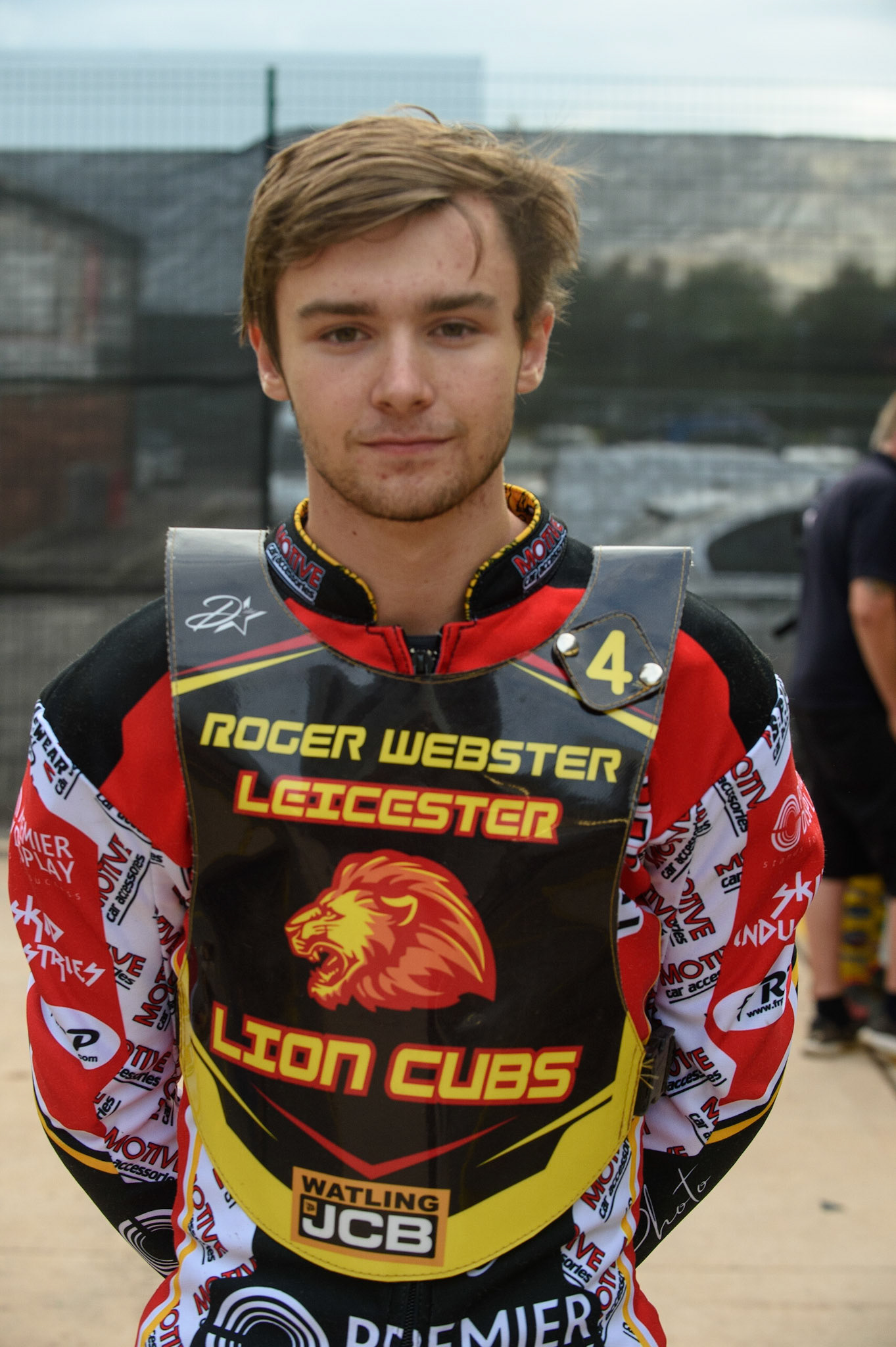 MANCHESTER, UK. JULY 29TH   Tom Spencer   - Leicester Lion Cubs  during the National Development League match between Belle Vue Colts and Leicester Lion Cubs at the National Speedway Stadium, Manchester on Thursday 29th July 2021. (Credit: Ian Charles | MI News)