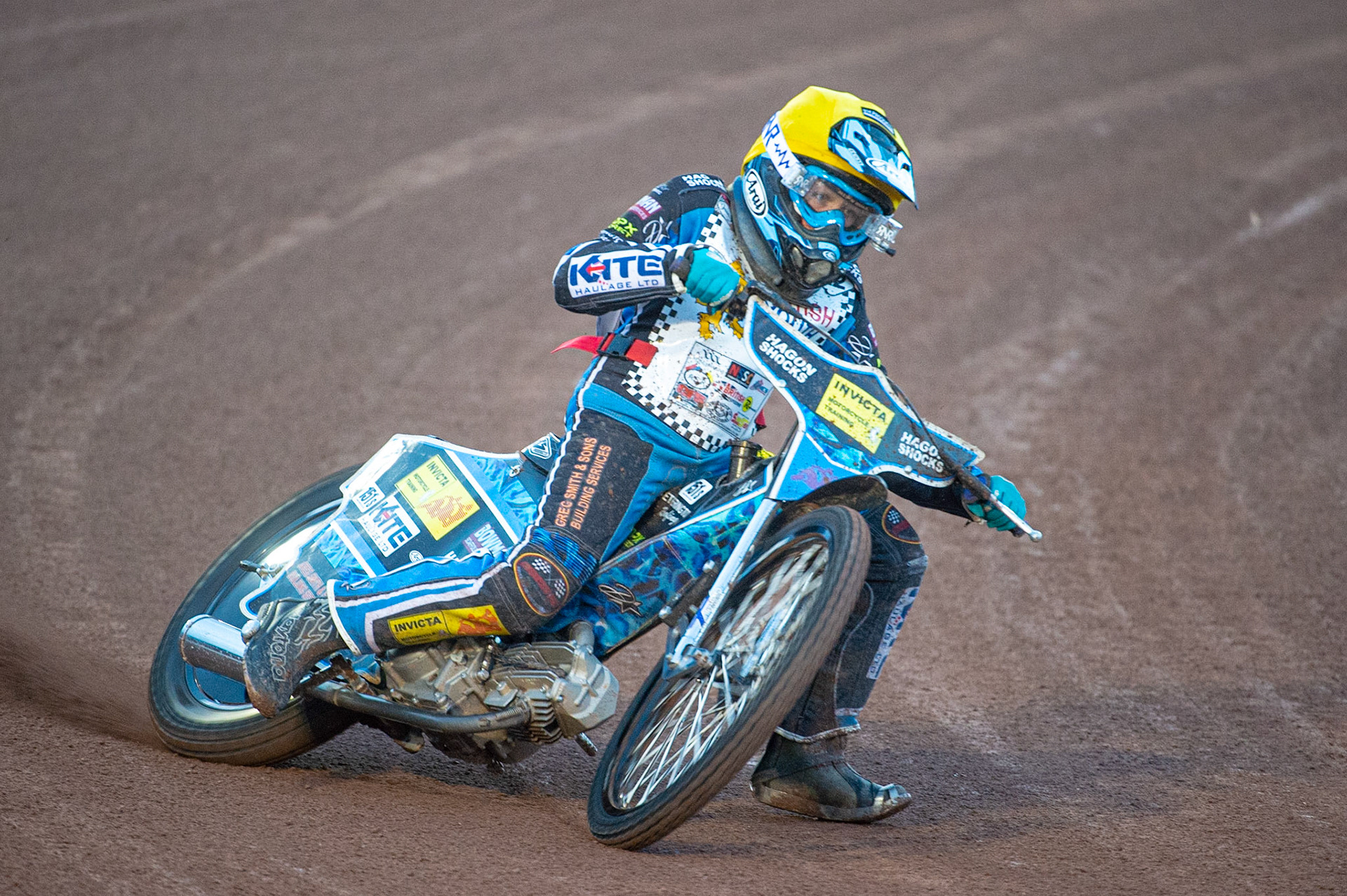 Photo: Ian CharlesJamie Etherington in action  (125cc A Class)British Youth Speedway Championship (Round 5), National Speedway Stadium, Manchester Saturday  10  October  2020