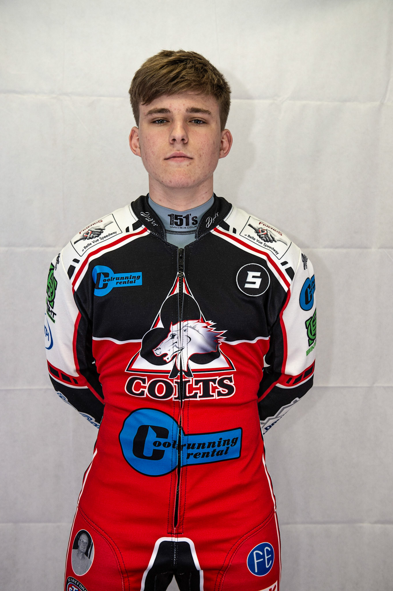 MANCHESTER, ENGLAND  - March 12  Kyle Bickley of Belle Vue Colts  during The Belle Vue Speedway Media Day, at The National Speedway Stadium, Manchester, on Thursday 12 March 2020. (Credit: Ian Charles | MI News)