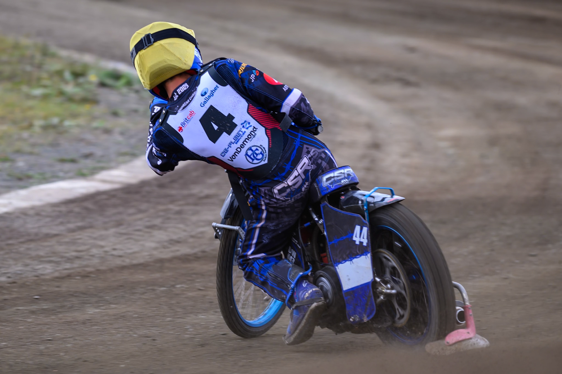 Charlie Southwick of Middlesborough Tigers in action during the WSRA National Development League match  between Buxton Bulls and Middlesborough Tigers at Hi-Edge Speedway, Buxton on Sunday 16th August 2026. (Photo: Ian Charles | MI News)