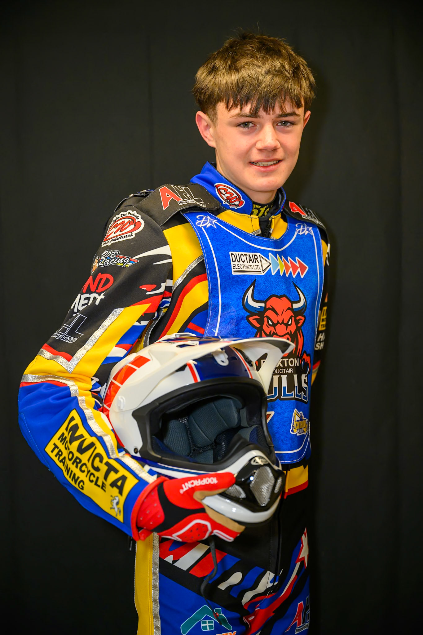 Jamie Etherington during Buxton Bulls Press and Practice at Hi-Edge Speedway, Buxton on Monday 30th March 2026. (Photo: Ian Charles | MI News)