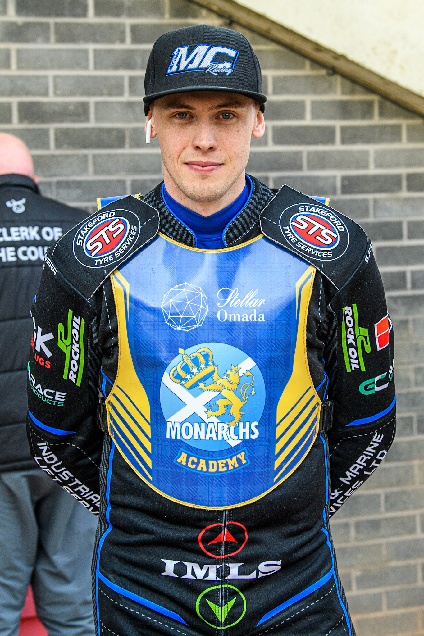 Max Clegg - Edinburgh Stellar Monarchs Academy during the National Development League match between Belle Vue Colts and Edinburgh Monarchs Academy at the National Speedway Stadium, Manchester on Friday 21st July 2023. (Photo: Ian Charles | MI News)