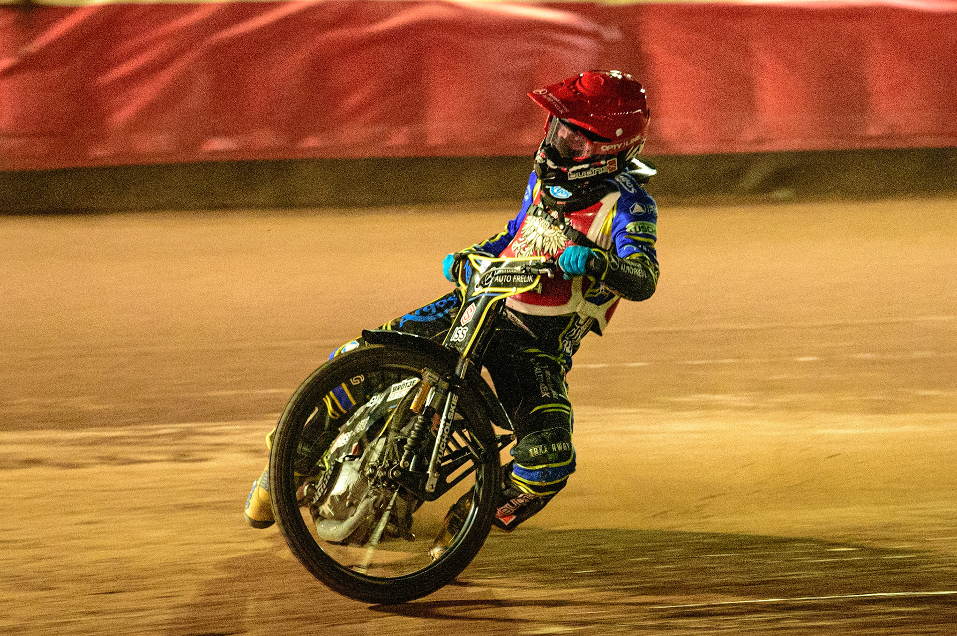 Szymon Woźniak (Poland) in action  during the FIM Speedway Grand Prix Challenge at the Peugeot Ashfield Stadium, Glasgow on Saturday 20th August 2022. (Credit: Ian Charles | MI News)