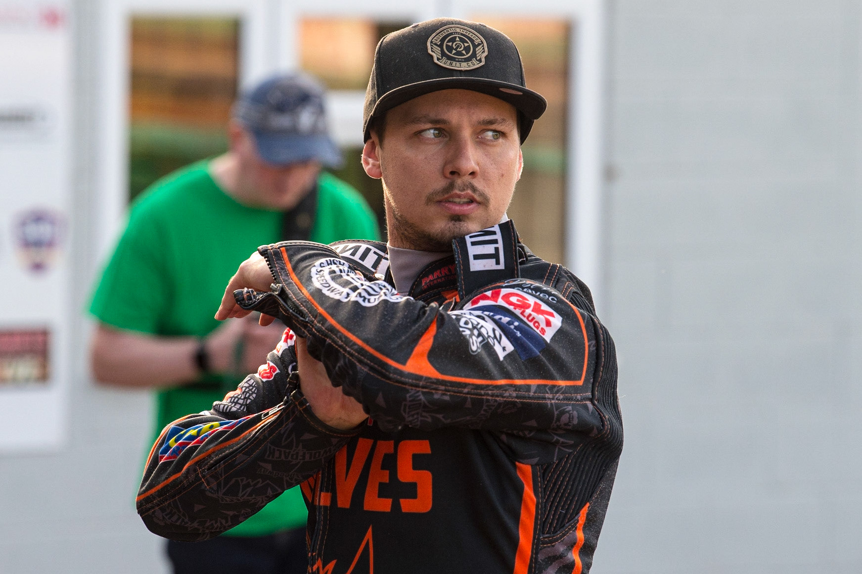 WOLVERHAMPTON, UK. JUN 20TH Nick Morris  of Wolverhampton Parrys International Wolves during the SGB Premiership match between Wolverhampton Wolves and Belle Vue Aces at Monmore Green Stadium, Wolverhampton on Monday 20th June 2022. (Credit: Ian Charles | MI News)