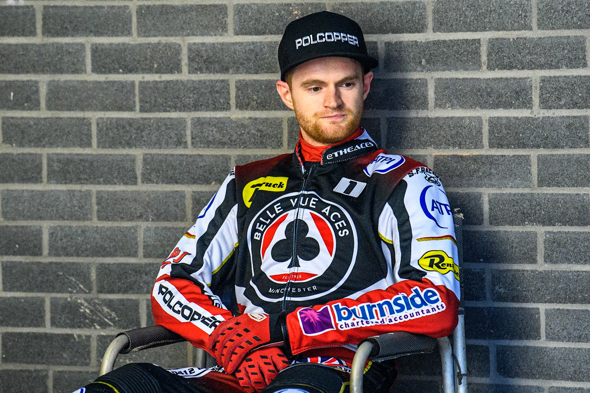 Brady Kurtz - Belle Vue ATPI Aces during the Sports Insure Premiership match between Belle Vue Aces and King's Lynn Stars at the National Speedway Stadium, Manchester on Monday 21st August 2023. (Photo: Ian Charles | MI News)