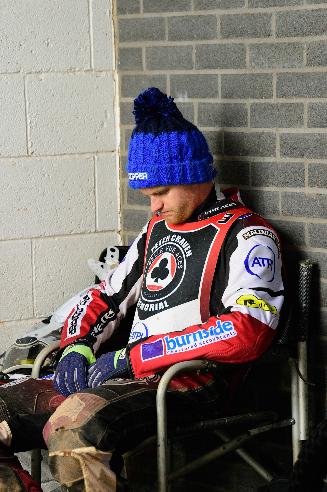 MANCHESTER, UK. MAR 21ST. Brady Kurtz during the ATPI Peter Craven Memorial Trophy at the National Speedway Stadium, Manchester on Monday 21st March 2022. (Credit: Ian Charles | MI News)