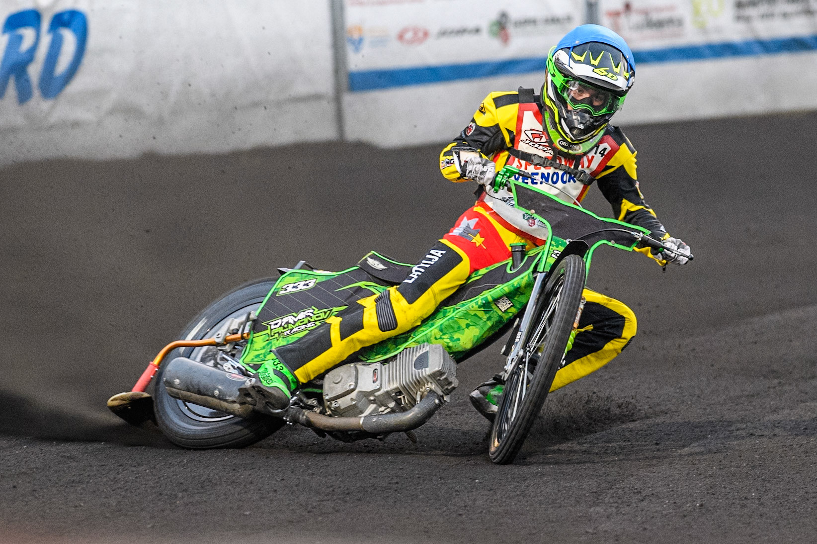 Damirs Filimonov of Latvia in action during the Golden JOPA Helmet at Sportpark Veenoord, Veenoord, Netherlands on Saturday 21st September 2024. (Photo: Ian Charles | MI News)