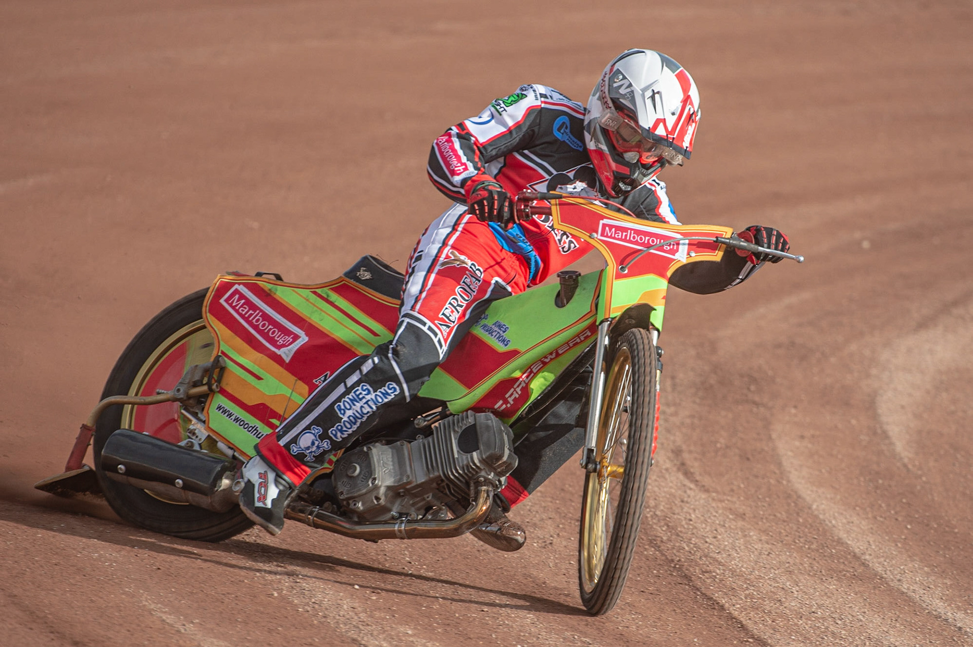 MANCHESTER, ENGLAND  - March 12 Ben Woodhull of Belle Vue Colts in action    during The Belle Vue Speedway Media Day, at The National Speedway Stadium, Manchester, on Thursday 12 March 2020. (Credit: Ian Charles | MI News)