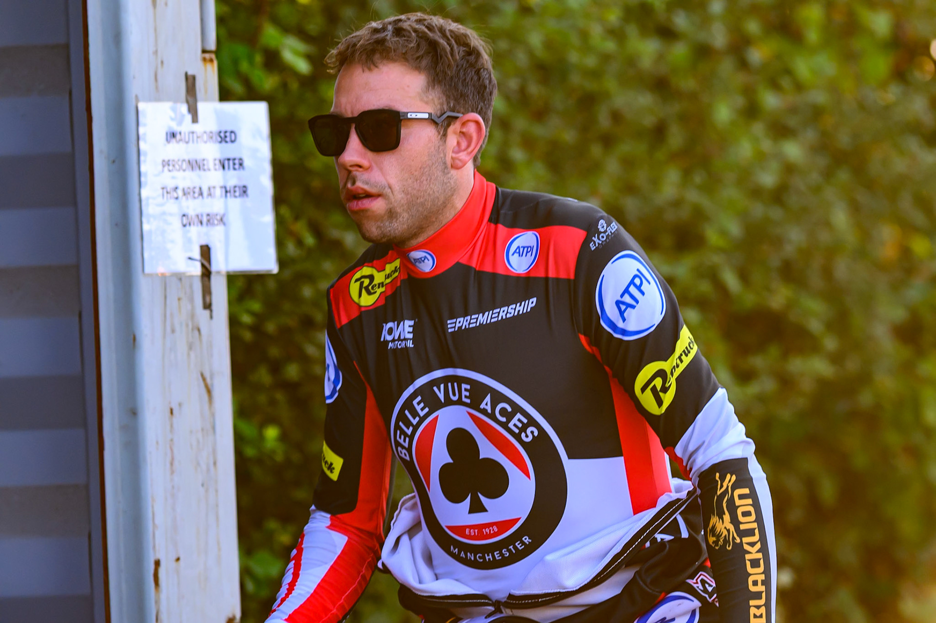 Peter Kildemand of Belle Vue Aces  during the Rowe Motor Oil Premiership match between Northampton Foxes and Belle Vue Aces at Northampton International Shaleway, Northampton on Thursday 13th August 2026. (Photo: Ian Charles | MI News)