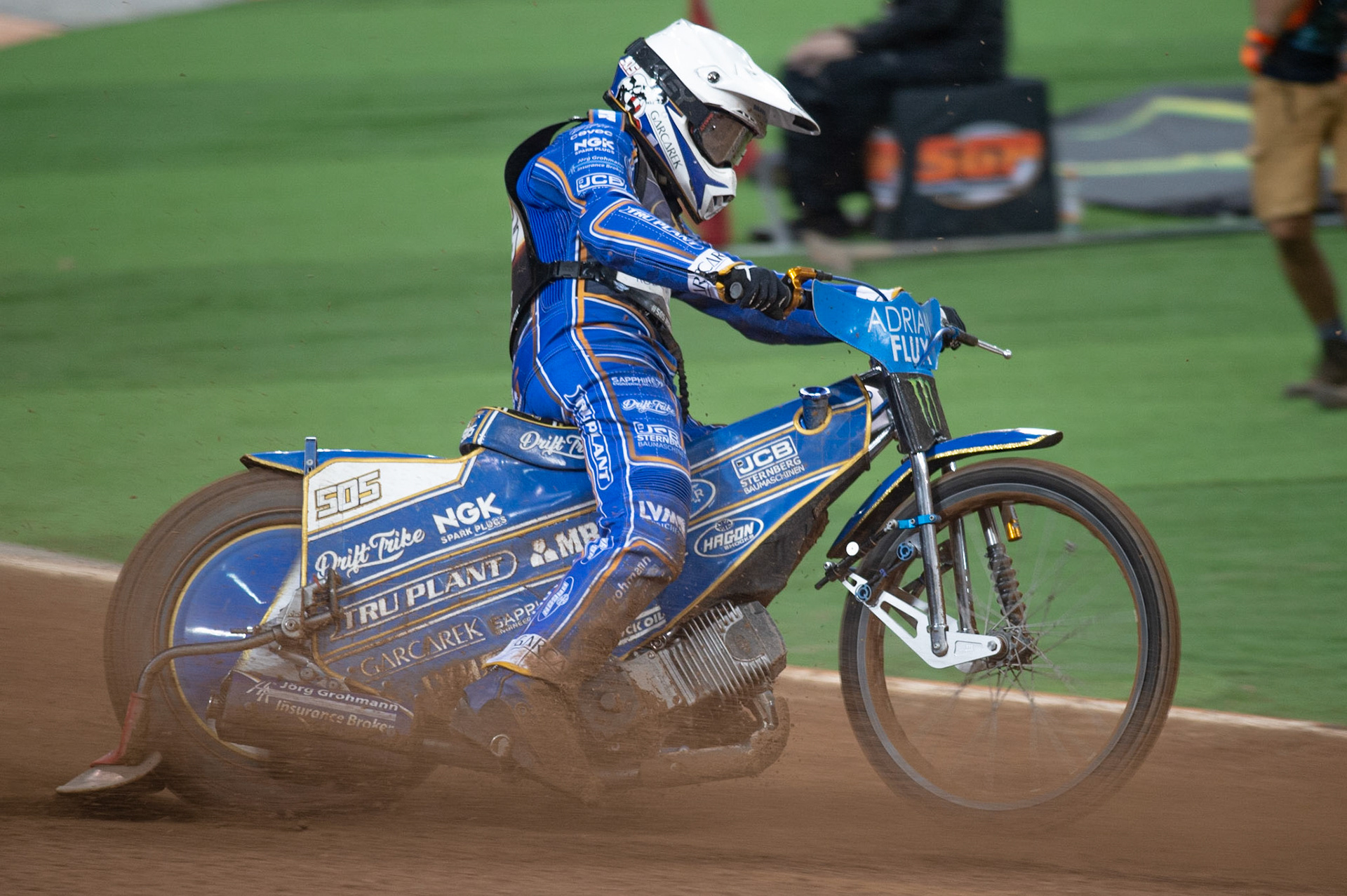 CARDIFF,WALES Robert Lambert of Great Britain in action   during the ADRIAN FLUX BRITISH FIM SPEEDWAY GRAND PRIX at the Principality Stadium, Cardiff on Saturday 21st September 2019. (Credit: Ian Charles | MI News)