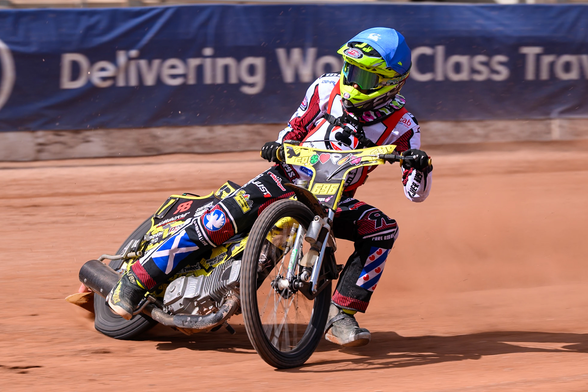 JR ASHWORTH &amp; SONS COLTS ACADEMY INDIVIDUALAce Pijper  leads the final during the JR Ashworth &amp; Sons Colts Individual at the National Speedway Stadium, Manchester on Sunday 10th May 2026. (Photo: Ian Charles | MI News)