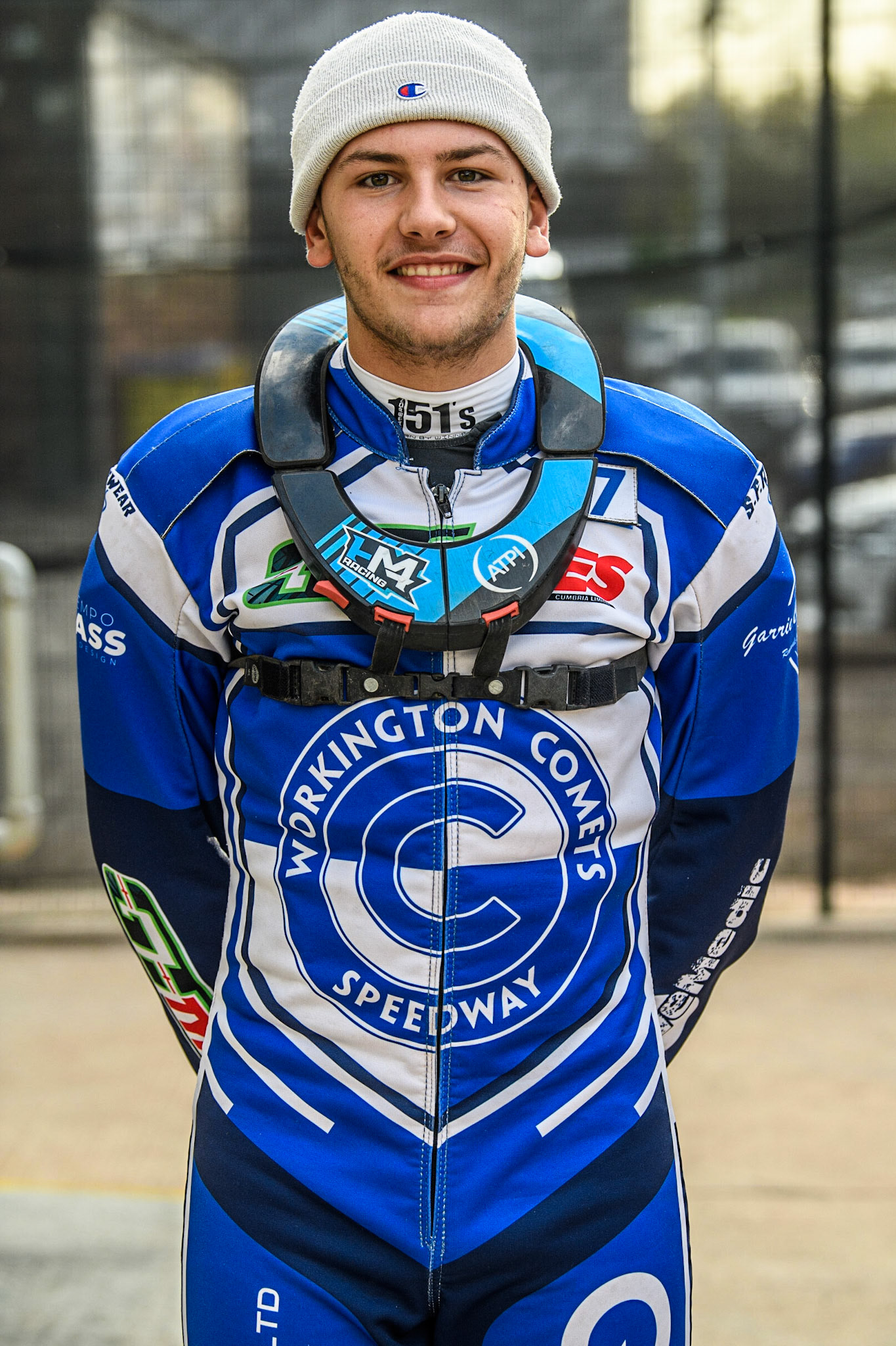 Harry McGurk - Workington GT Tyres Comets  during the National Development League match between Belle Vue Colts and Workington Comets at the National Speedway Stadium, Manchester on Friday 25th August 2023. (Photo: Ian Charles | MI News)