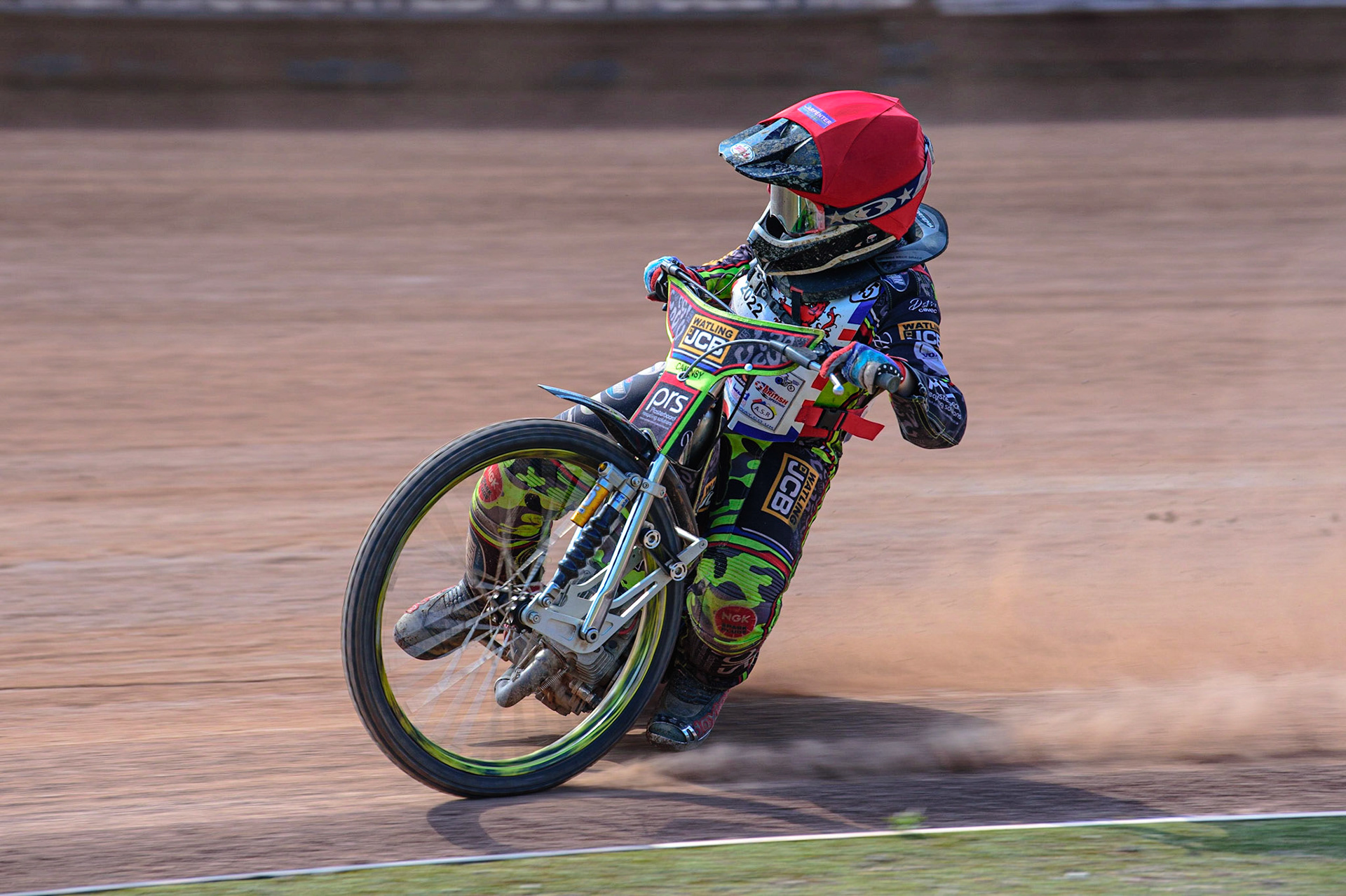 MANCHESTER, UK. JUN 3RD William Cairns (145)  in action  during the British Youth Speedway Championship (Round 4)  at the National Speedway Stadium, Manchester on Friday 3rd June 2022. (Credit: Ian Charles | MI News)
