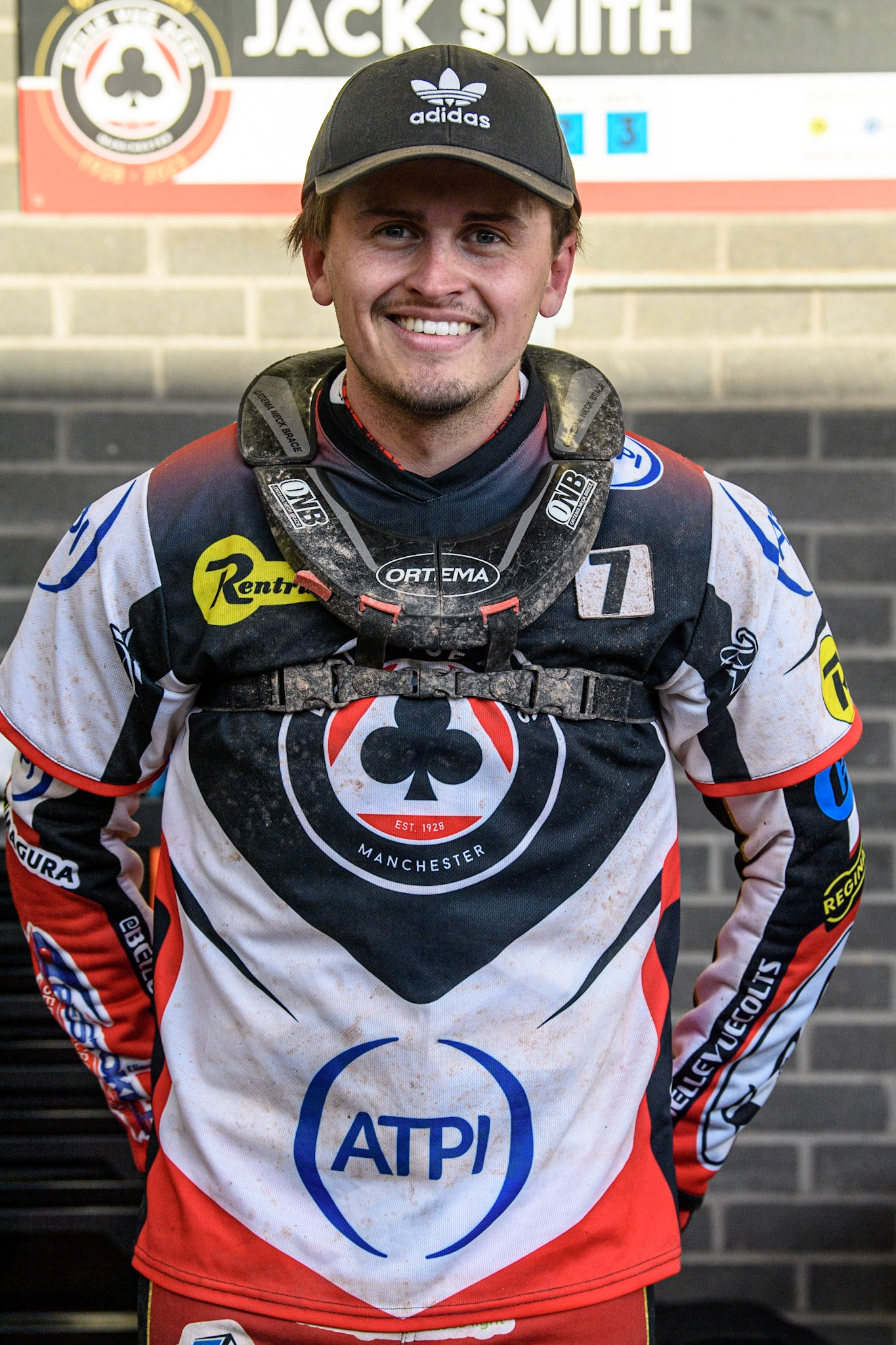 Jack Smith - Belle Vue ATPI Aces during the Sports Insure Premiership match between Belle Vue Aces and Wolverhampton Wolves at the National Speedway Stadium, Manchester on Monday 3rd July 2023. (Photo: Ian Charles | MI News)