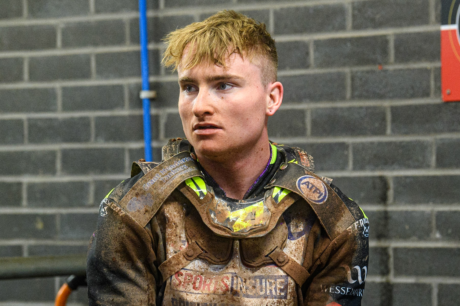 Tom Brennan during the Sports Insure British Speedway Final at the National Speedway Stadium, Manchester on Monday 14th August 2023. (Photo: Ian Charles | MI News)