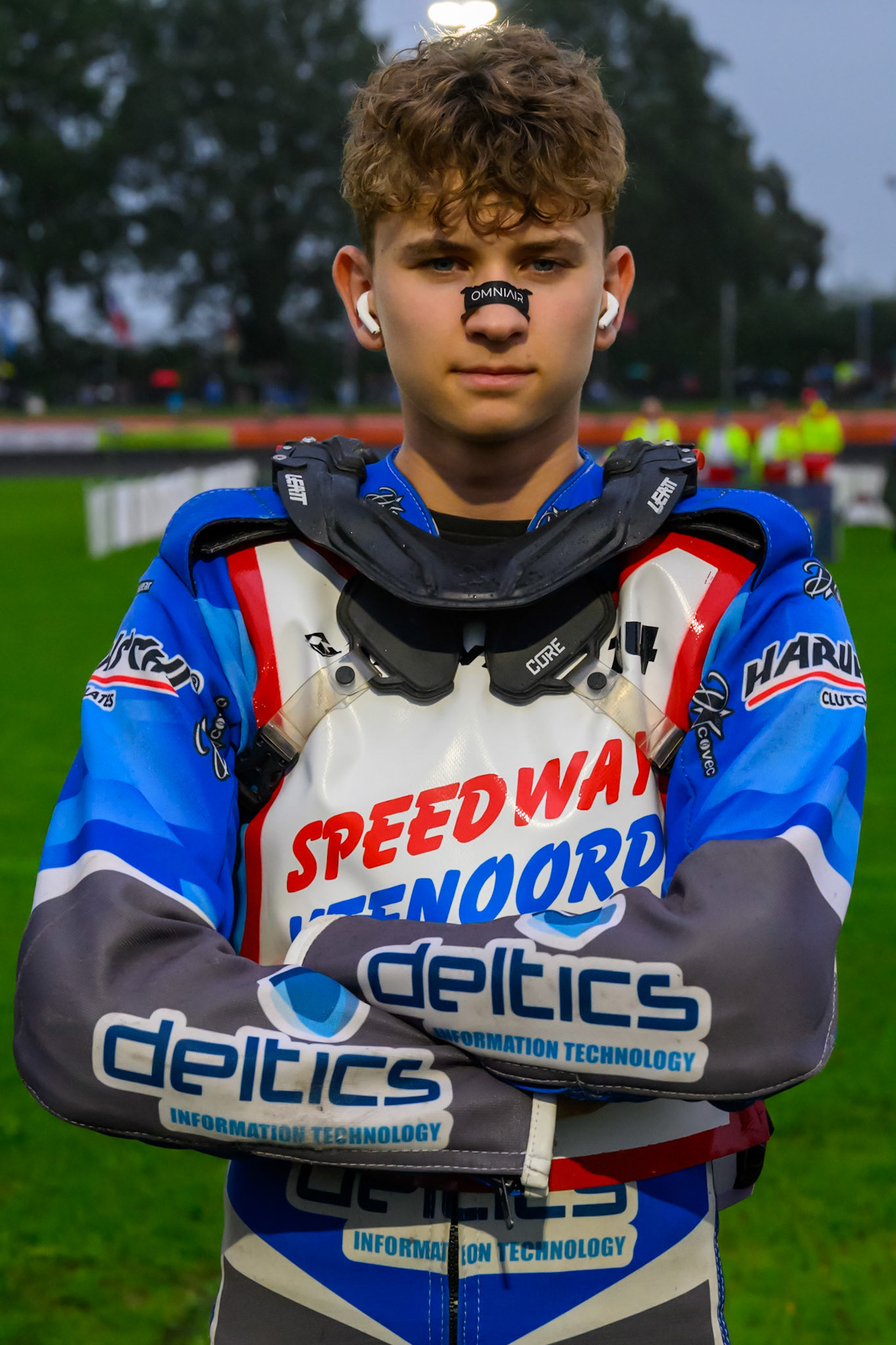 Luuk Embsen of The Netherlands  during the Gouden KENNY Helm at Speedway Veenoord, Veenoord in the Netherlands on Saturday 19th September 2026. (Photo: Ian Charles | MI News)