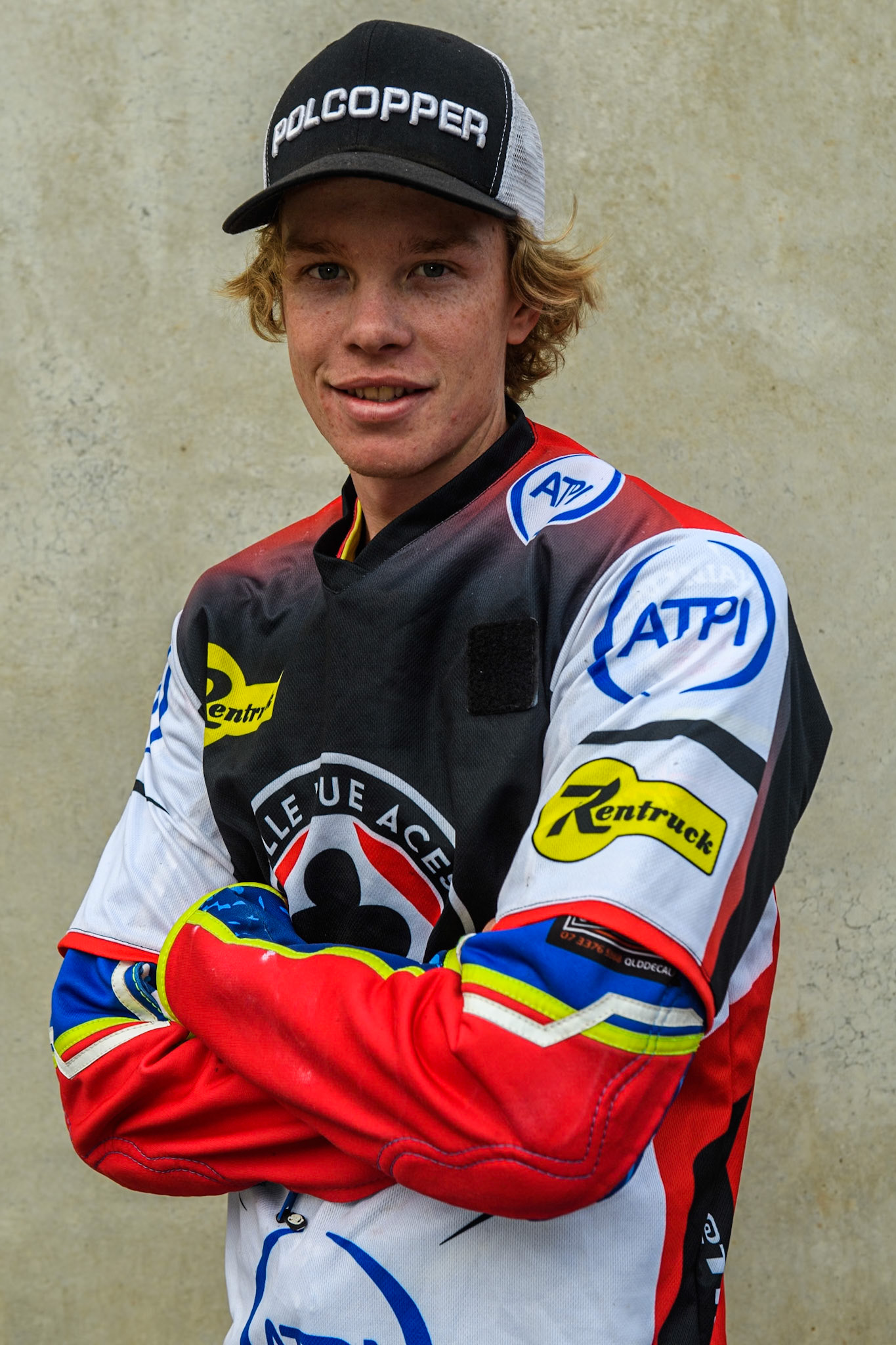 New Belle Vue ATPI Aces signing - Tate Zischke during the Rowe Motor Oil Premiership match between Belle Vue Aces and Ipswich Witches at the National Speedway Stadium, Manchester on Monday 1st July 2024. (Photo: Ian Charles | MI News)