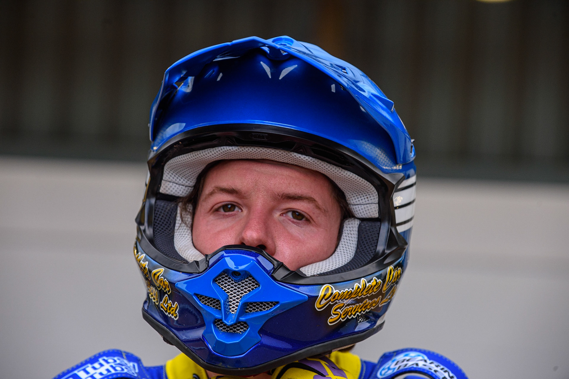 Photo: Ian CharlesKyle HowarthDiscovery Networks Eurosport Speedway Season Launch, National Speedway Stadium, Manchester Wednesday  12  May  2021