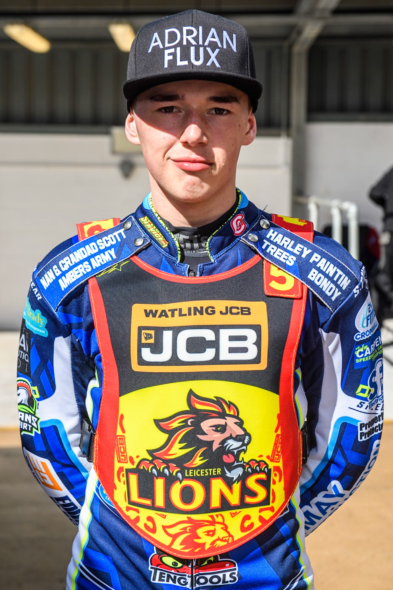 Leicester Lion Cubs' Guest Rider Jody Scott during the WSRA National Development League match between Belle Vue Colts and Leicester Lion Cubs at the National Speedway Stadium, Manchester on Friday 29th March 2024. (Photo: Ian Charles | MI News)