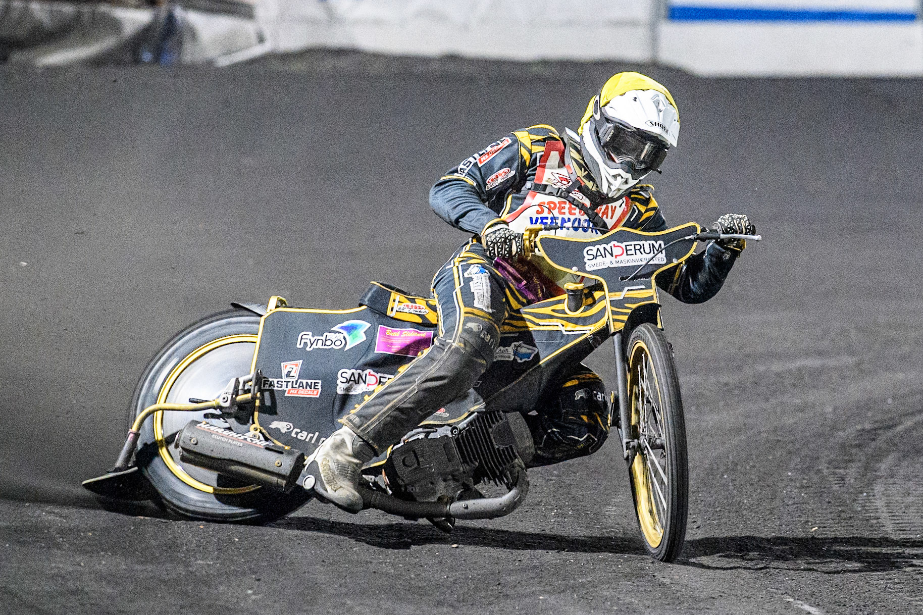 Victor Larsen of Denmark in action during the Golden JOPA Helmet at Sportpark Veenoord, Veenoord, Netherlands on Saturday 21st September 2024. (Photo: Ian Charles | MI News)