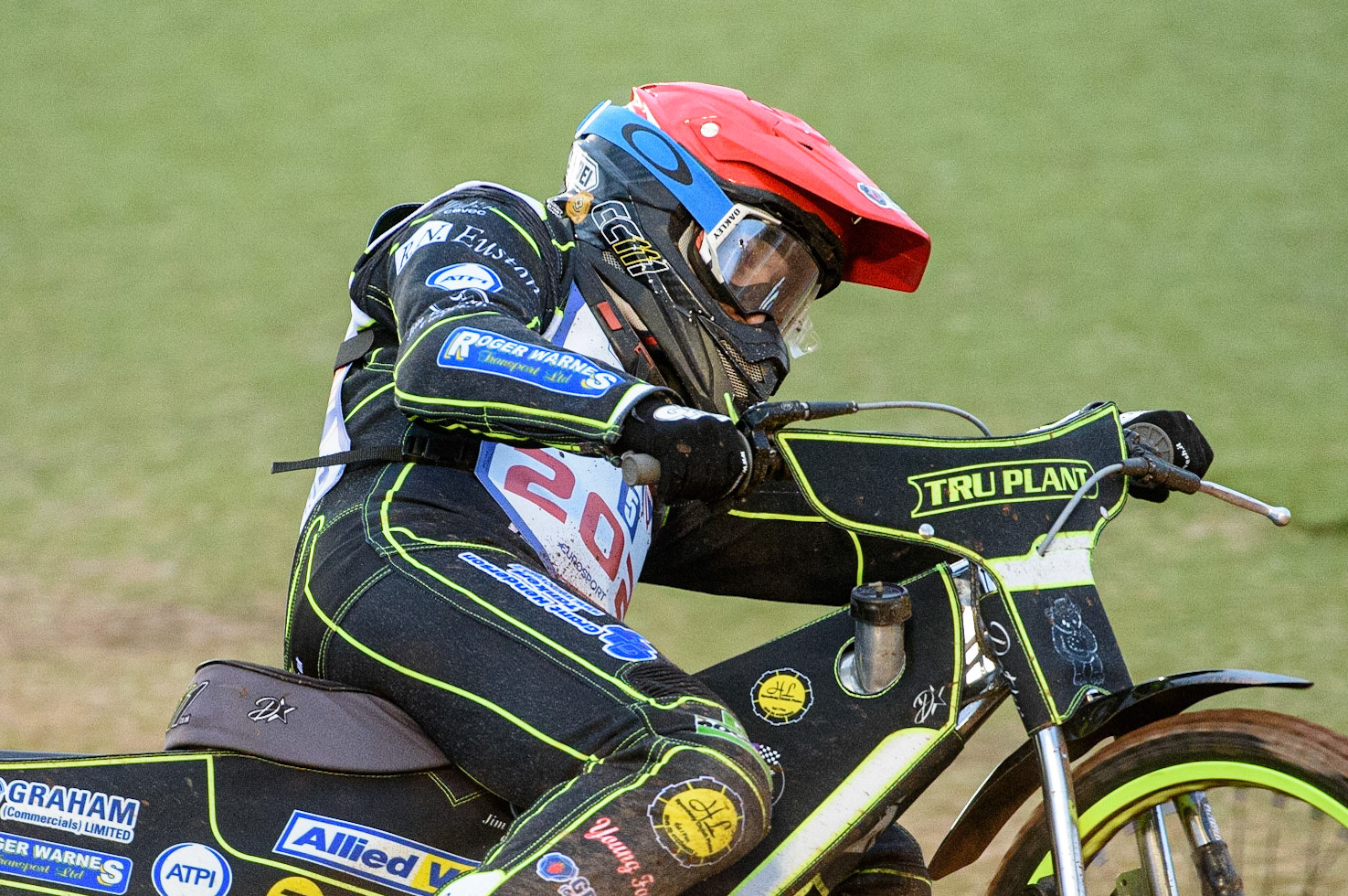 MANCHESTER, UK. AUGUST 16TH   Craig Cook in action  during the Sports Insure British Speedway Finals at the National Speedway Stadium, Manchester on Monday 16th August 2021. (Credit: Ian Charles | MI News)