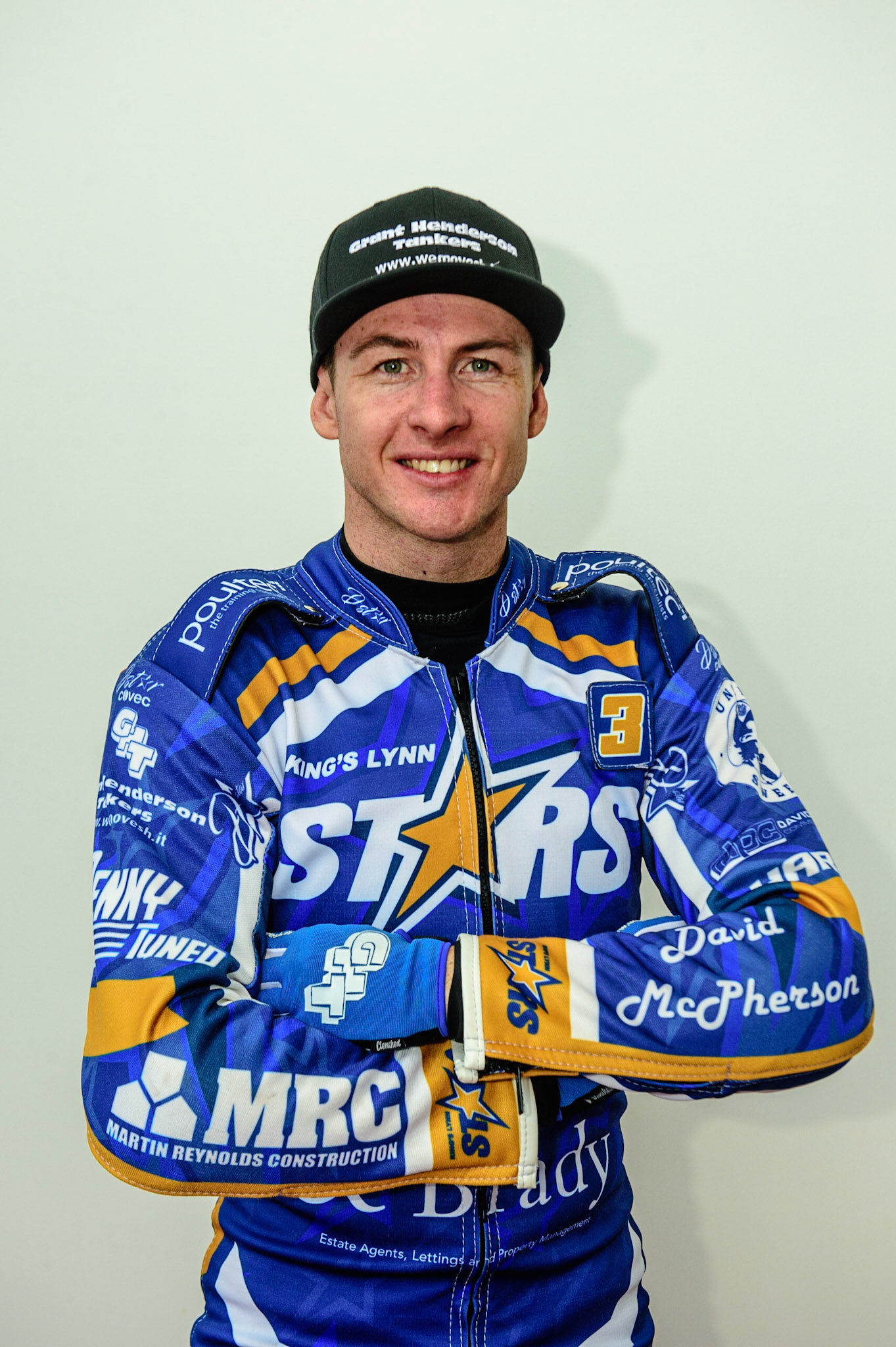 MANCHESTER, UK. APRIL 12TH: Josh Pickering, Captain of King Lynn Stars at the Discovery Networks Eurosport Speedway Season Launch at the National Speedway Stadium, Manchester on Tuesday 12th April 2022 (Credit: Ian Charles | MI News)