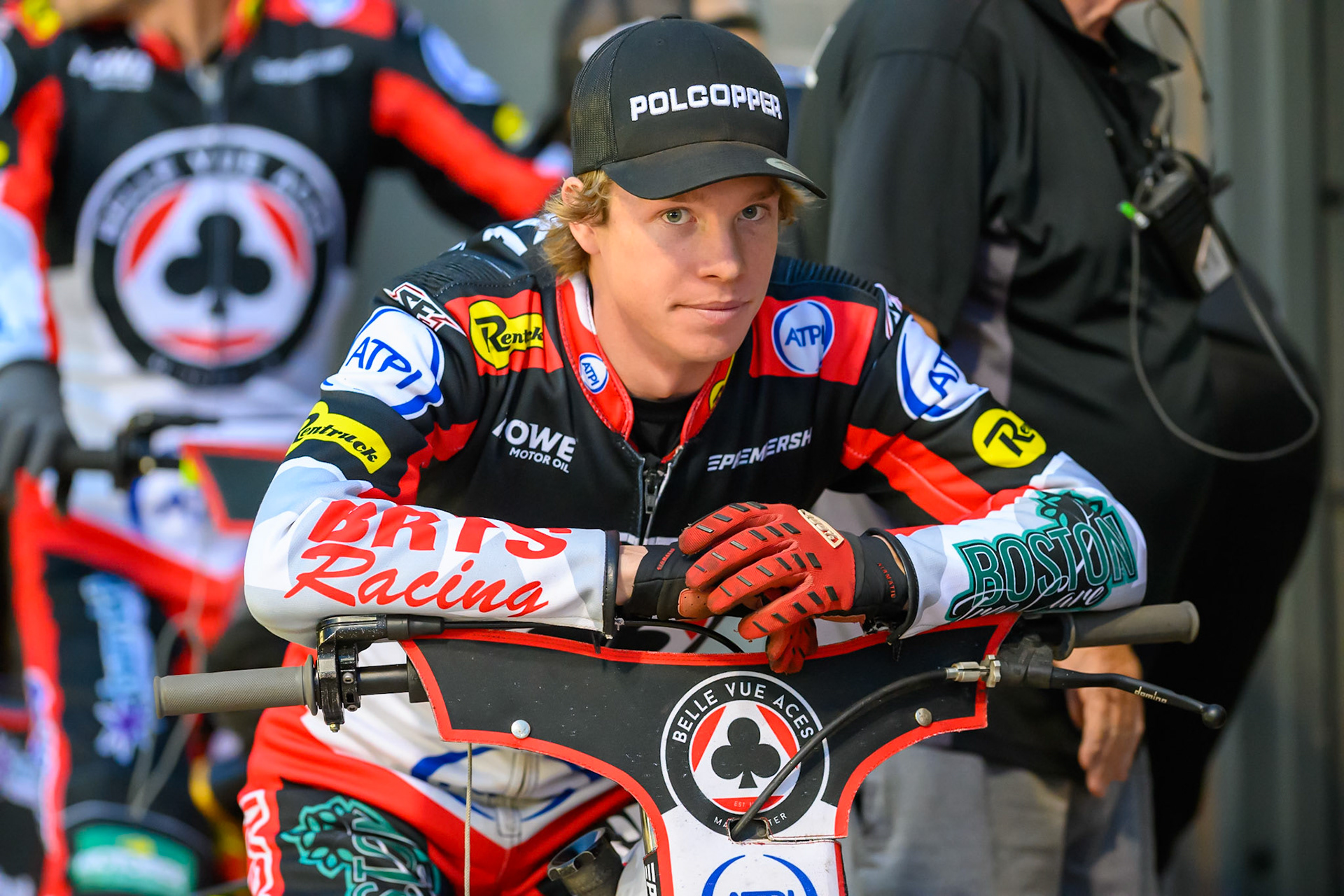 Tate Zischke of Belle Vue Aces during the Rowe Motor Oil Premiership match between Belle Vue Aces and Sheffield Tigers at the National Speedway Stadium, Manchester on Monday 14th September 2026. (Photo: Ian Charles | MI News)