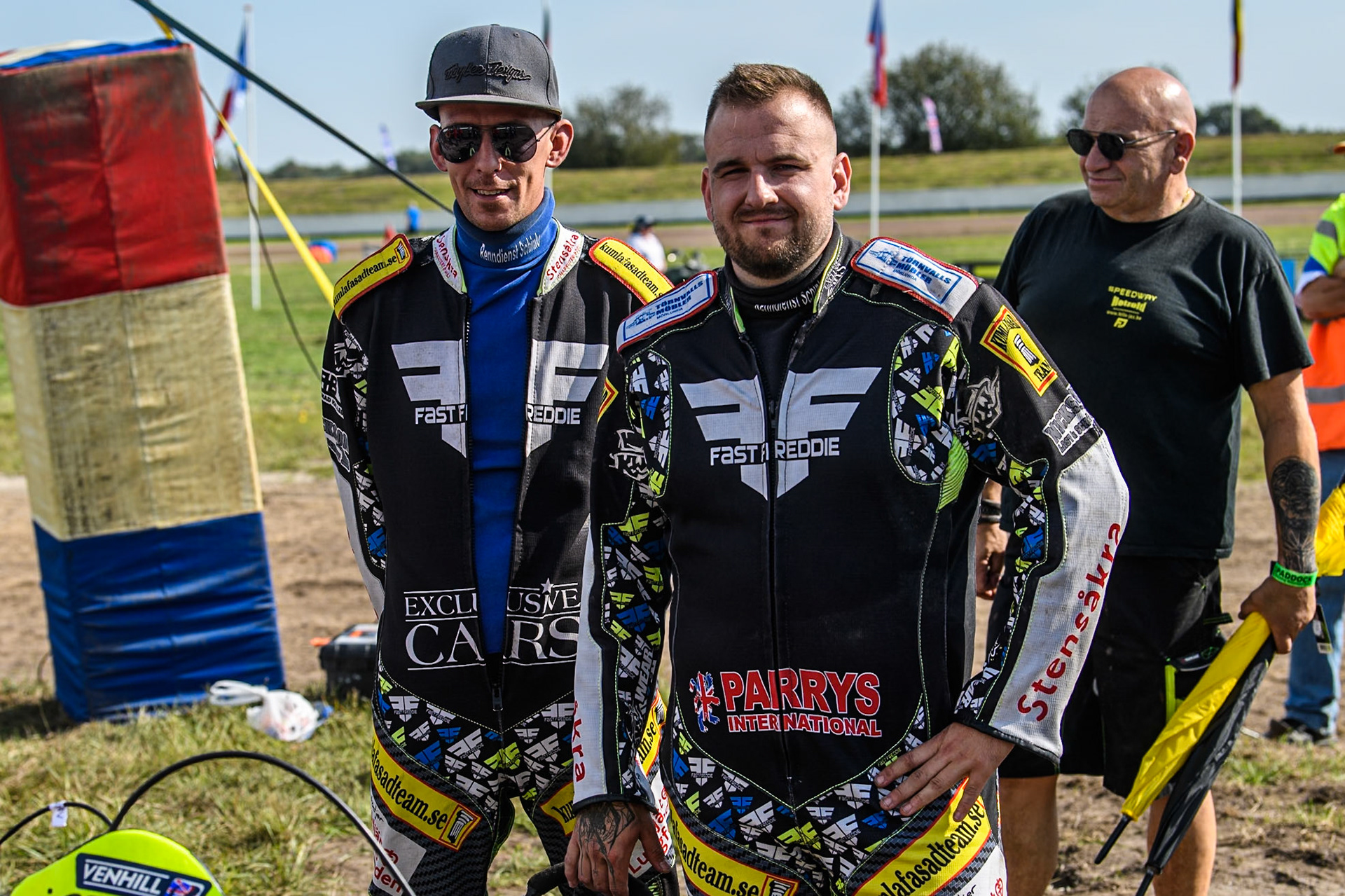 Joachim Martens &amp; Des Vanzonhoven (61) of Belgium during the FIM Long Track World Championship Final 5 at the Speed Centre Roden, Roden, Netherlands on Sunday 22nd September 2024. (Photo: Ian Charles | MI News)