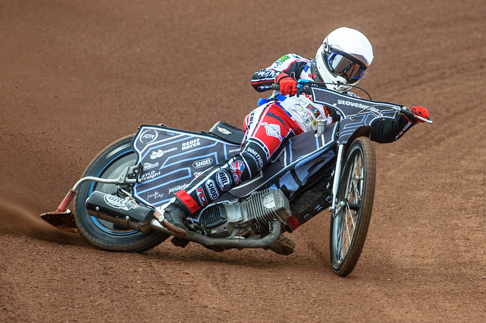 MANCHESTER, UK. MAY 28TH   Sam McGurk in action  during the British Junior Championship at the National Speedway Stadium, Manchester on Friday 28th May 2021. (Credit: Ian Charles | MI News)