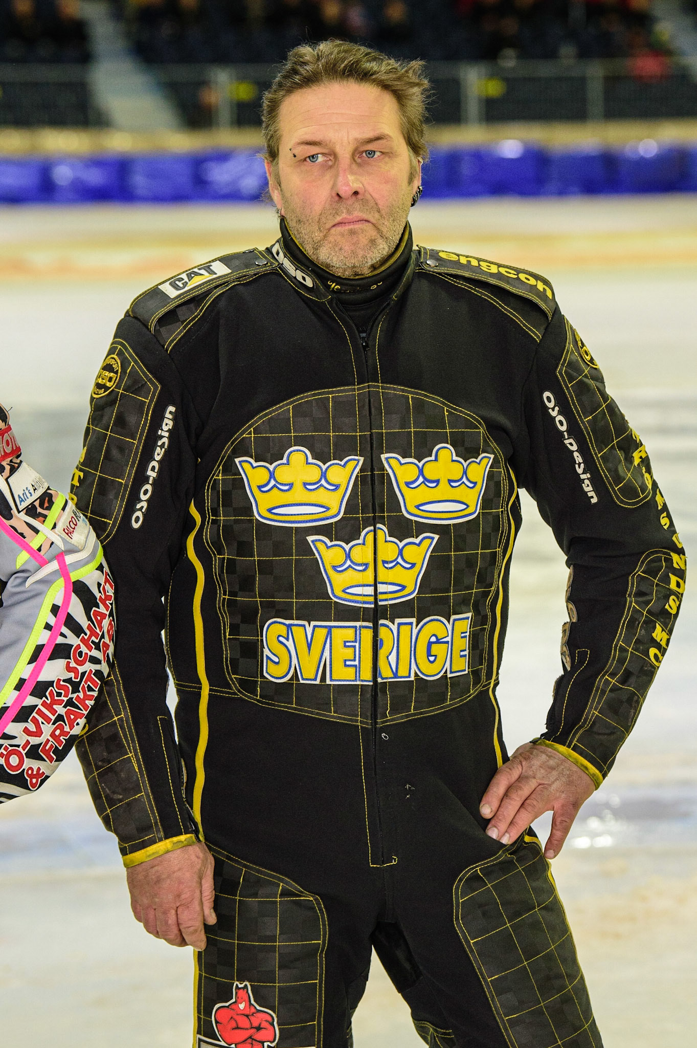 HEERENVEEN, NL. APR 1. Hans-Olov Olsen (Sweden )  during the ROLOEF THIJS BOKAAL  at Ice Rink Thialf, Heerenveen on Friday 1st April 2022. (Credit: Ian Charles | MI News)