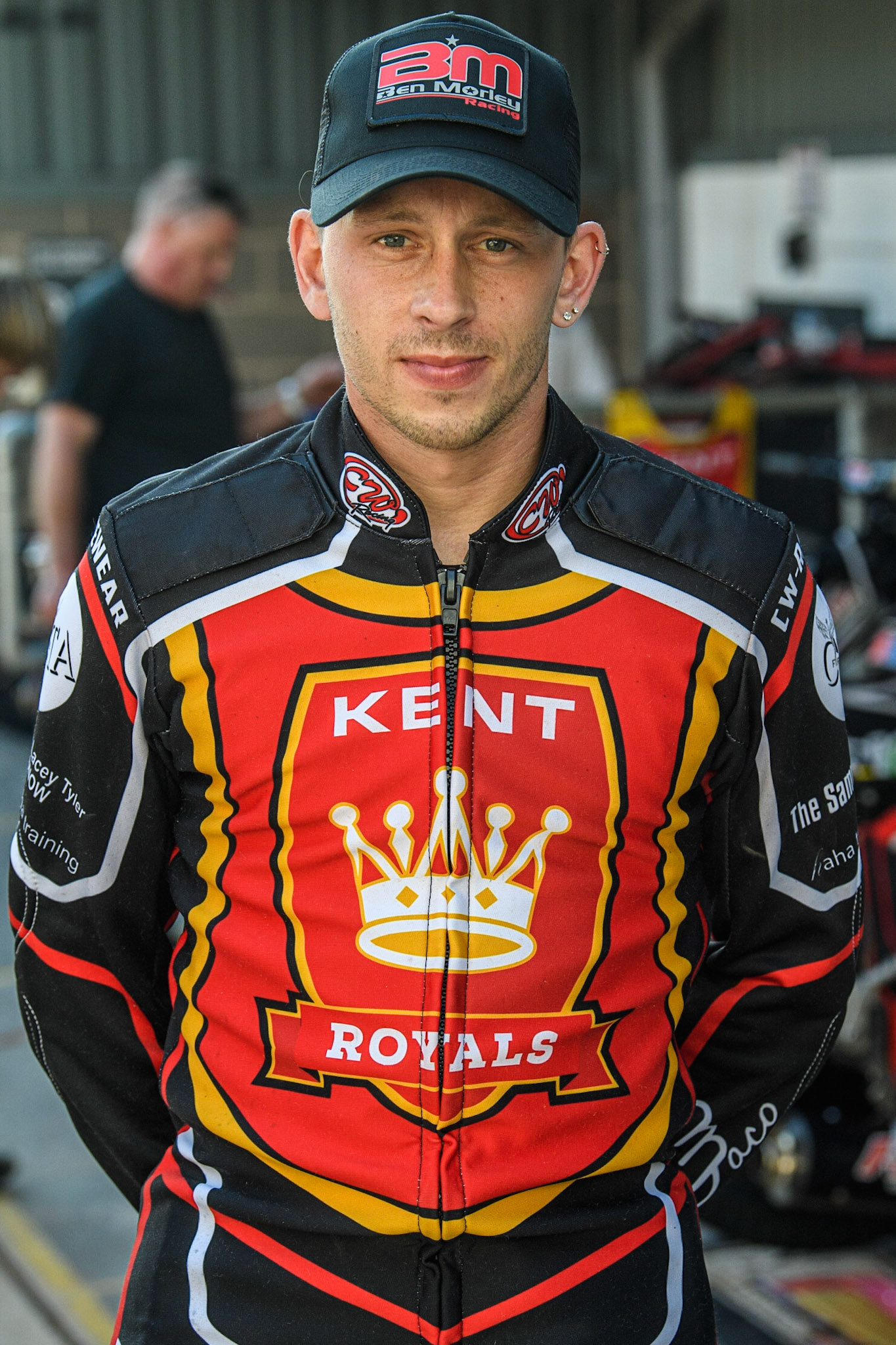 Ben Morley - Kent Iwade Garage Royals during the National Development League match between Belle Vue Colts and Kent Royals at the National Speedway Stadium, Manchester on Friday 7th July 2023. (Photo: Ian Charles | MI News)