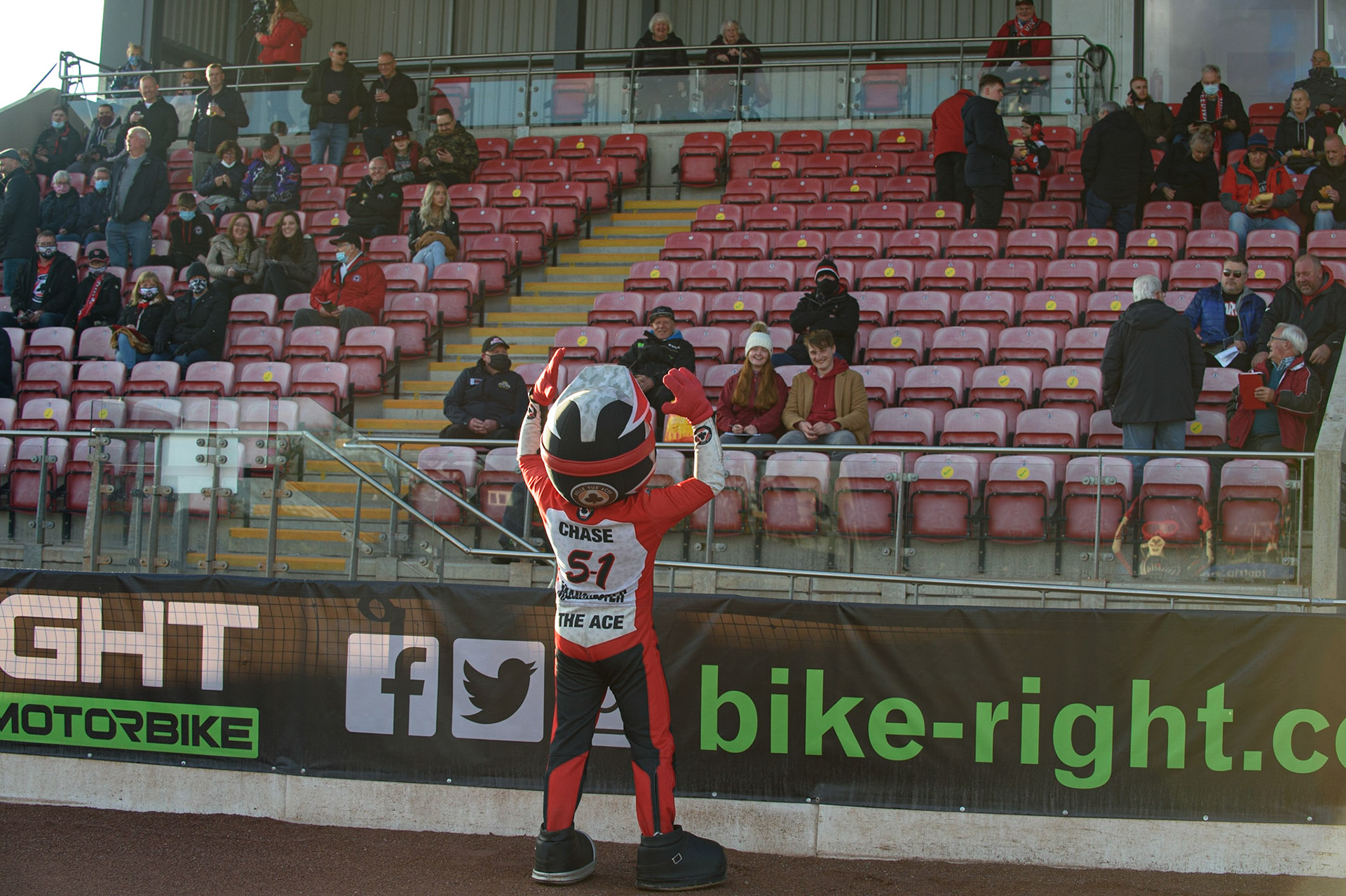 Photo: Ian CharlesBelle Vue Aces v Sheffield Tigers, British Speedway Premier League, National Speedway Stadium, Manchester Monday  17  May  2021