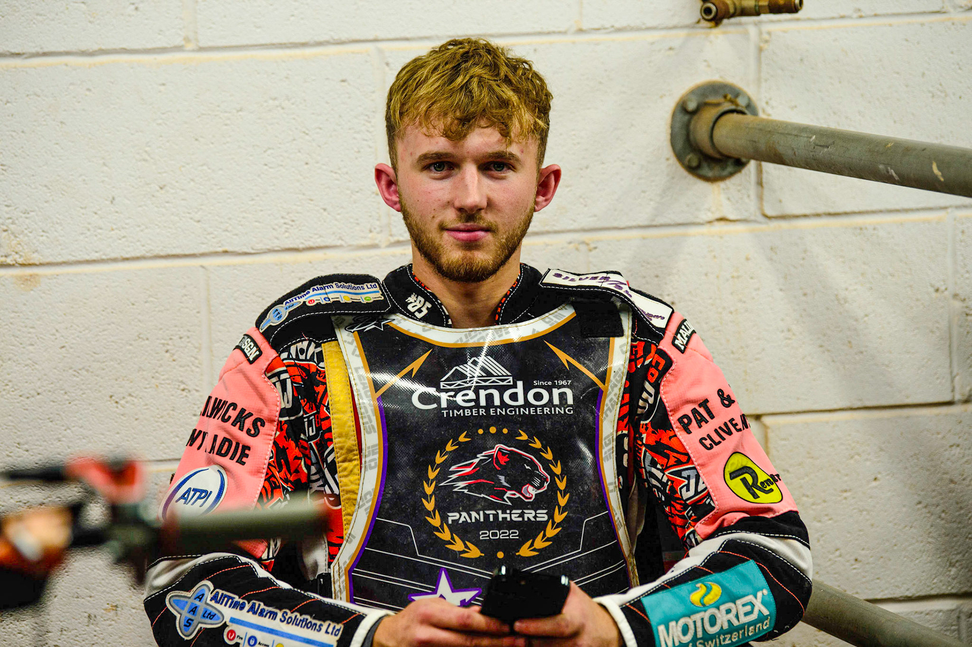 Jordan Jenkins  during the Grant Henderson Pairs at the National Speedway Stadium, Manchester on Thursday 27th October 2022. (Credit: Ian Charles | MI NEWS)