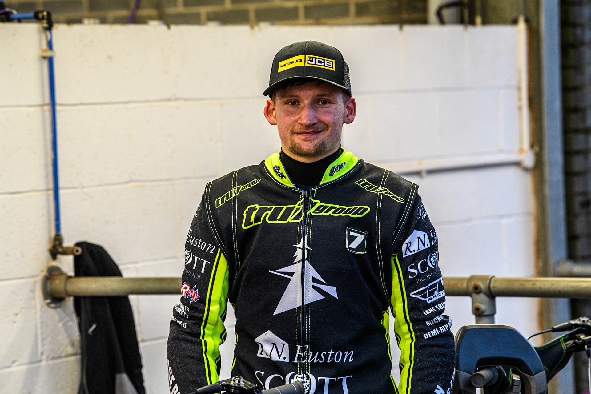 Ipswich Witches' Dan Thompson during the Rowe Motor Oil Premiership match between Belle Vue Aces and Ipswich Witches at the National Speedway Stadium, Manchester on Monday 22nd April 2024. (Photo: Ian Charles | MI News)