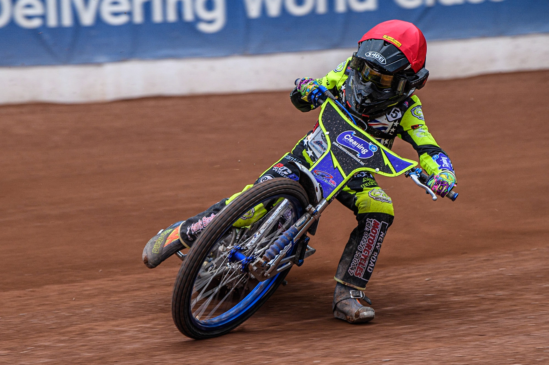Oliver Bovington  in action  during the British Youth Championships at the National Speedway Stadium, Manchester on Friday 12th May 2023. (Photo: Ian Charles | MI News)