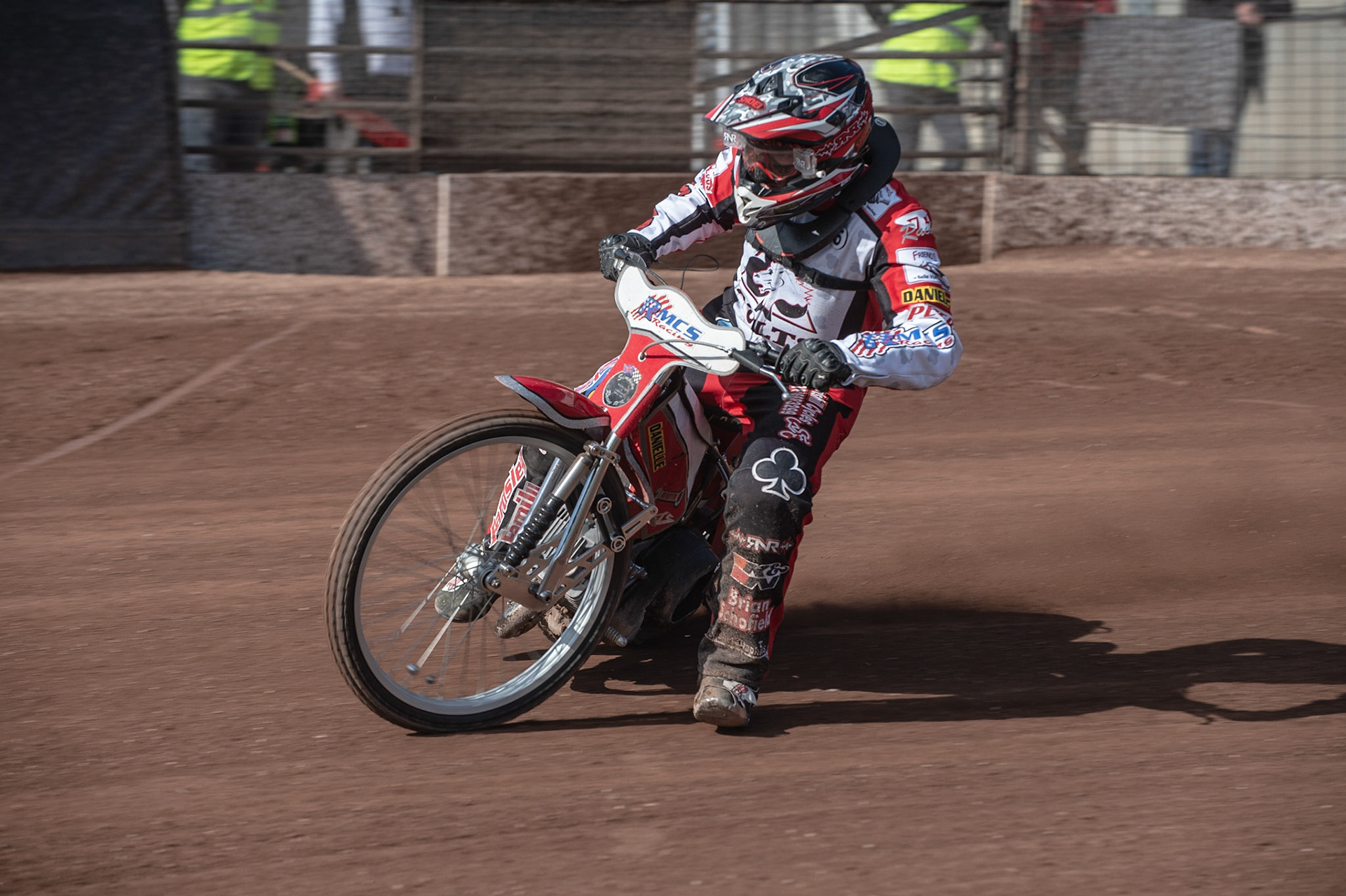 Photo by Ian Charles:

Andy Mellish in action 

Belle Vue Speedway Press & Practice Day, National Speedway Stadium, Manchester, Monday, 25, March, 2019