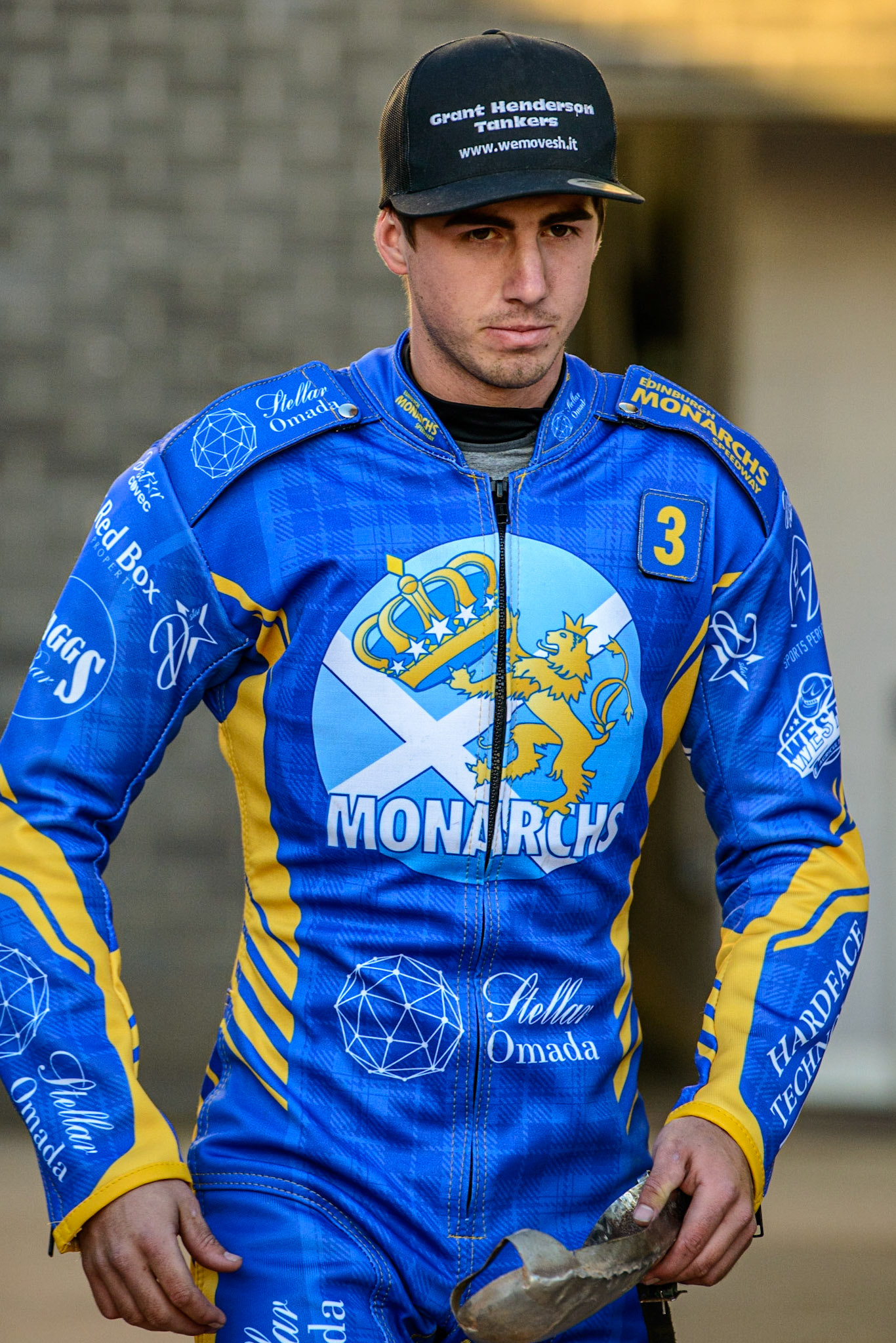 Kye Thompson  during the Peter Craven Memorial Trophy  at the National Speedway Stadium, Manchester on Monday 3rd April 2023. (Photo: Ian Charles | MI News)