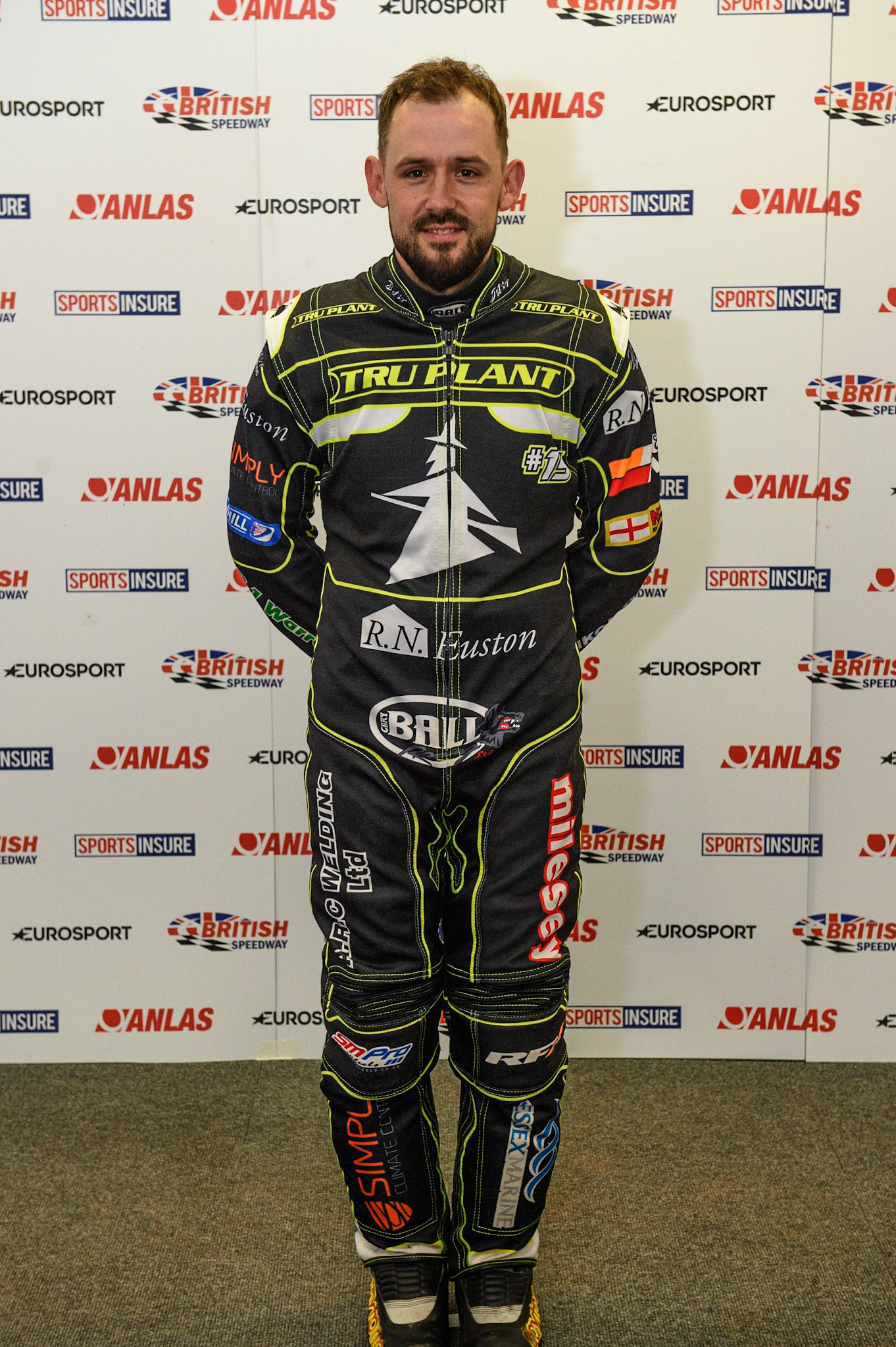 Photo: Ian CharlesDanny King, Captain of Ipswich WitchesDiscovery Networks Eurosport Speedway Season Launch, National Speedway Stadium, Manchester Wednesday  12  May  2021