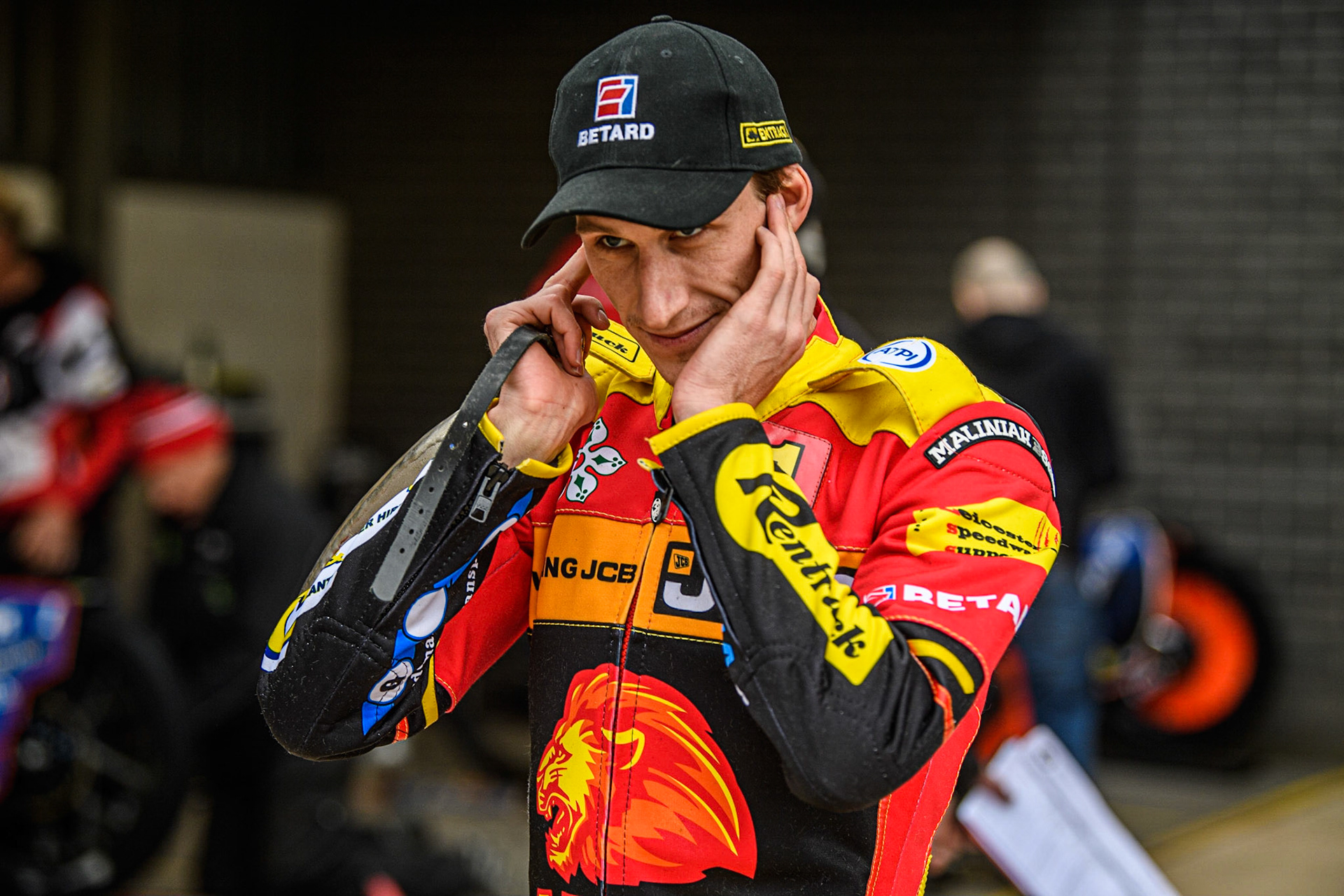 Max Fricke - Leicester Watling JCB Lions  during the SGB Premiership match between Belle Vue Aces and Leicester Lions at the National Speedway Stadium, Manchester on Monday 1st May 2023. (Photo: Ian Charles | MI News)