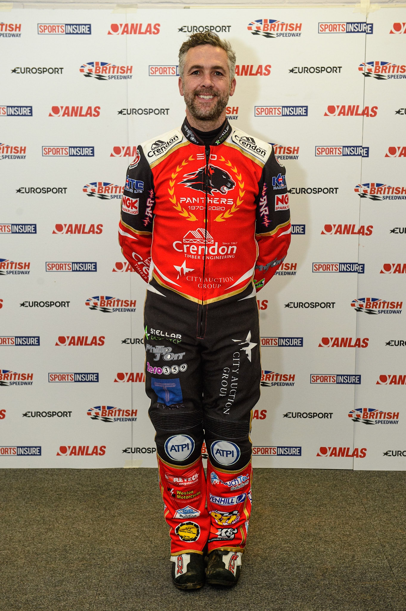 Photo: Ian CharlesScott Nichols, Captain of Peterborough PanthersDiscovery Networks Eurosport Speedway Season Launch, National Speedway Stadium, Manchester Wednesday  12  May  2021