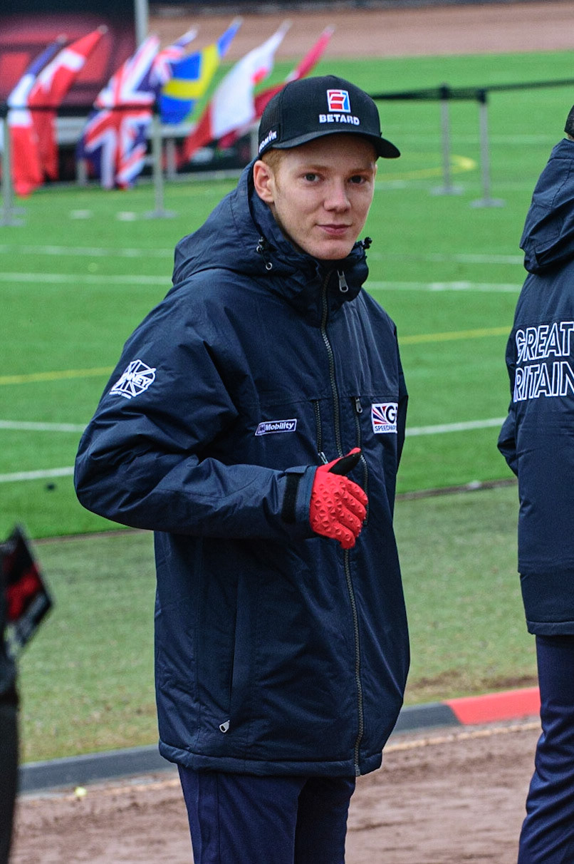 MANCHESTER, UK. OCT 17TH Dan Bewley of Great Britain on his pre-meeting track walk during the Monster Energy FIM Speedway of Nations at the National Speedway Stadium, Manchester on Sunday  17th October 2021. (Credit: Ian Charles | MI News)