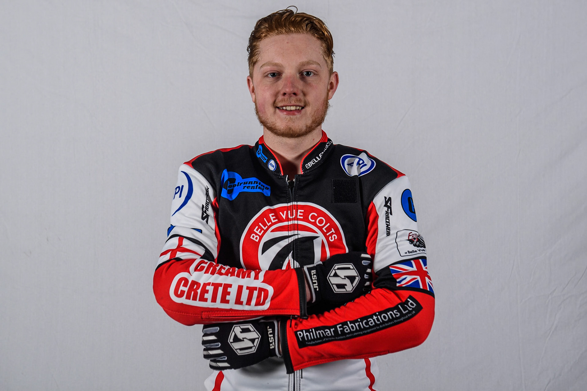 Belle Vue Colts' rider Jack Shimelt  during the Belle Vue Aces Media Day at the National Speedway Stadium, Manchester on Monday 11th March 2024. (Photo: Ian Charles | MI News)
