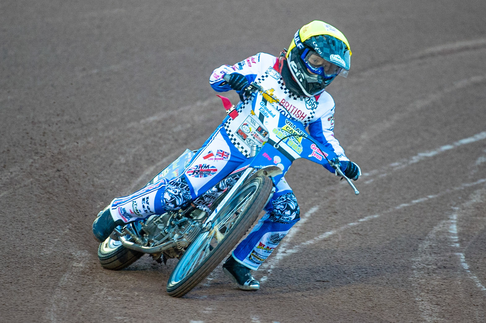Photo: Ian CharlesCaydin Martin in action  (125cc B Class)British Youth Speedway Championship (Round 5), National Speedway Stadium, Manchester Saturday  10  October  2020