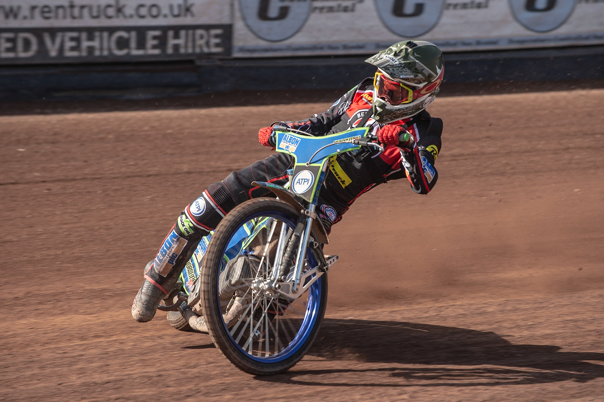 Photo by Ian Charles:

Dan Bewley Action 

Belle Vue Speedway Press & Practice Day, National Speedway Stadium, Manchester, Monday, 25, March, 2019